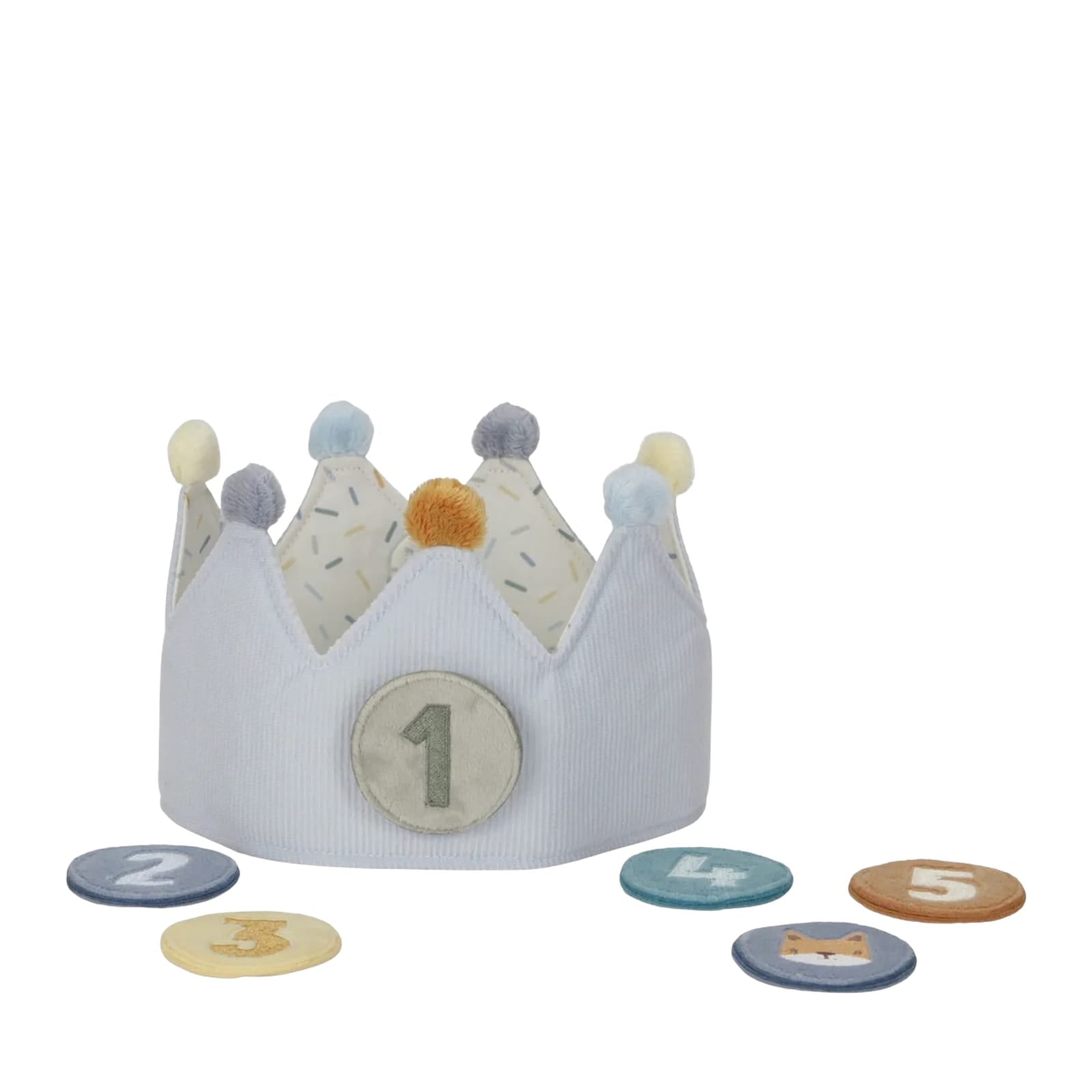 Birthday Crown With Numbers - Blue