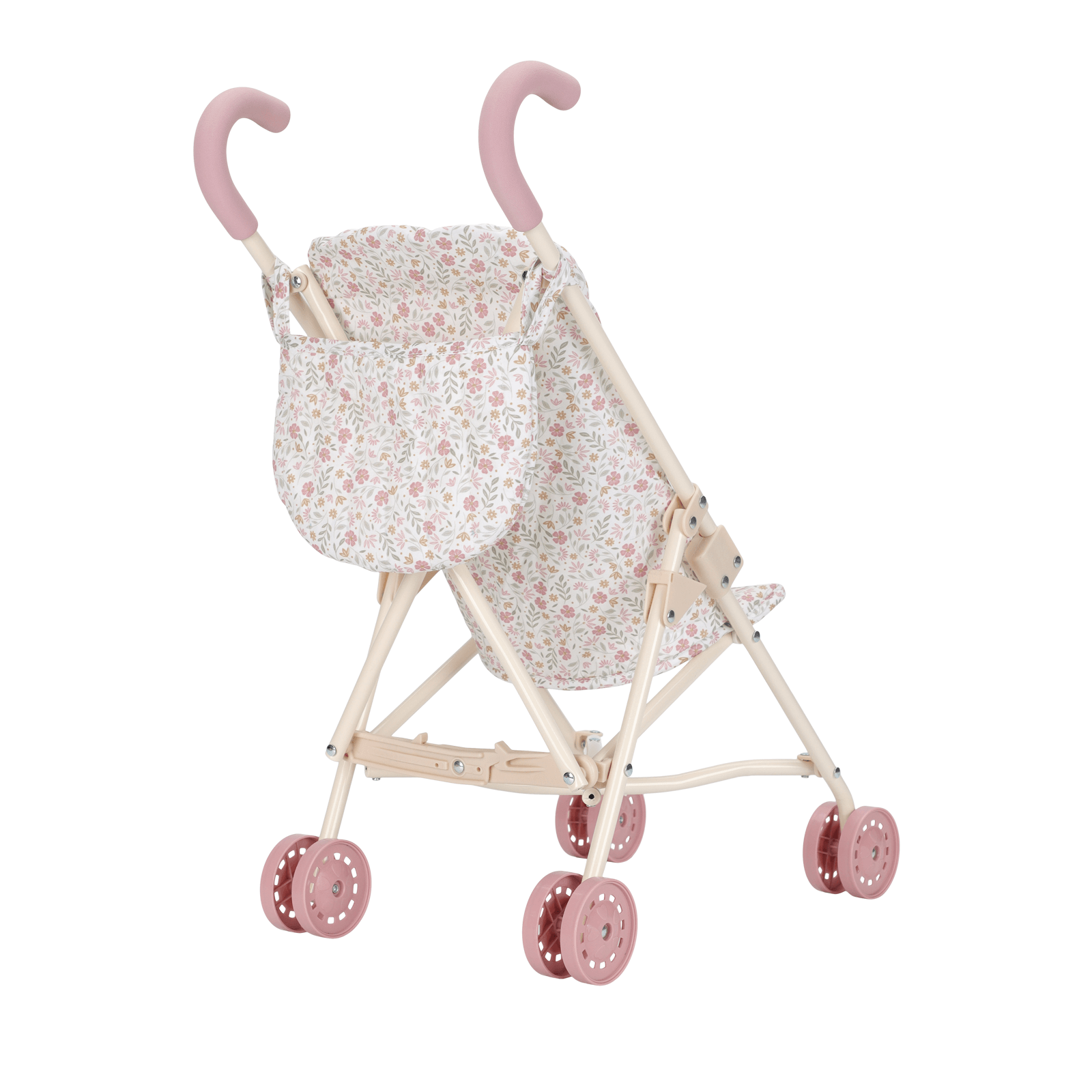 Baby Doll Stroller - Pink and Cream
