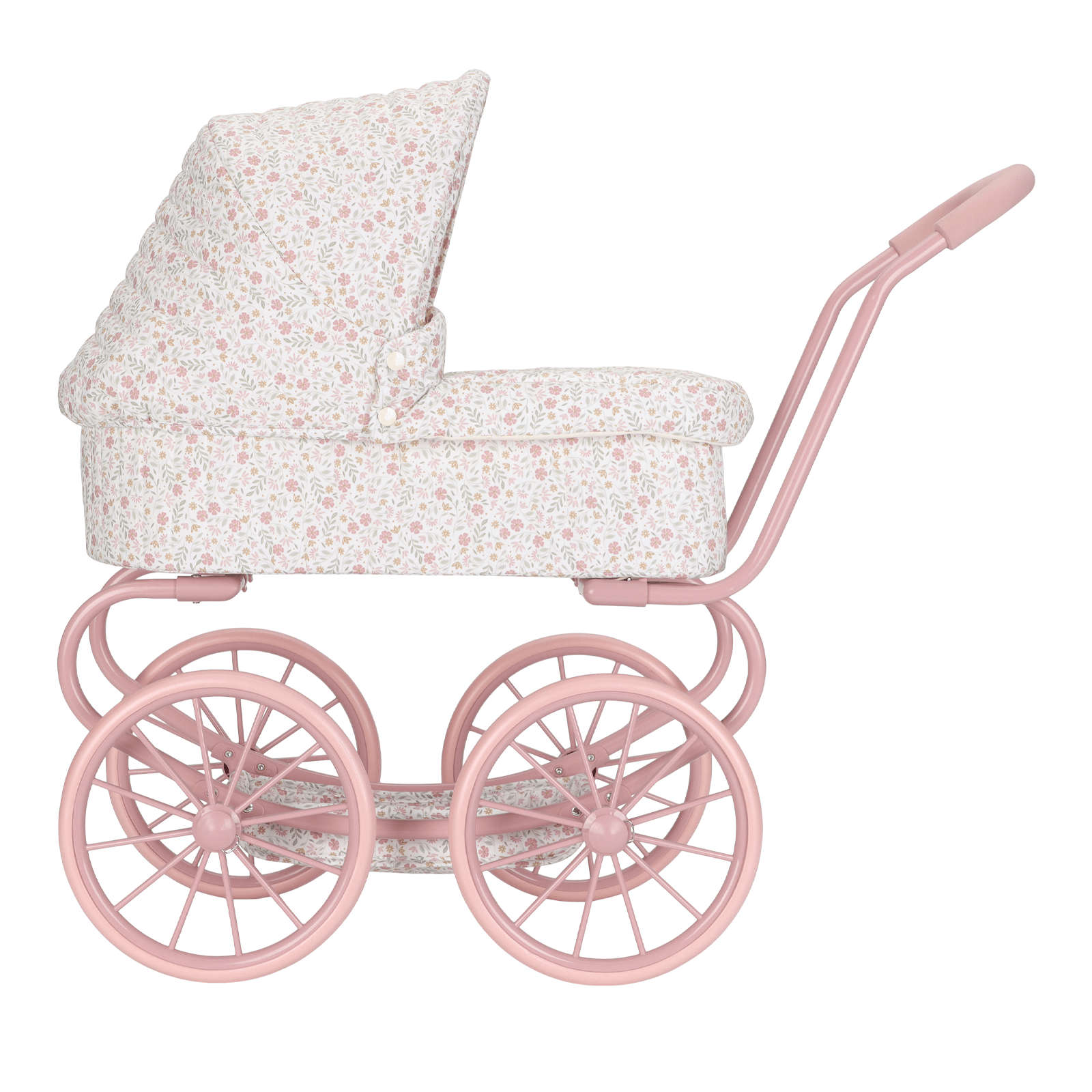 Baby Doll Pram - Pink Flowers