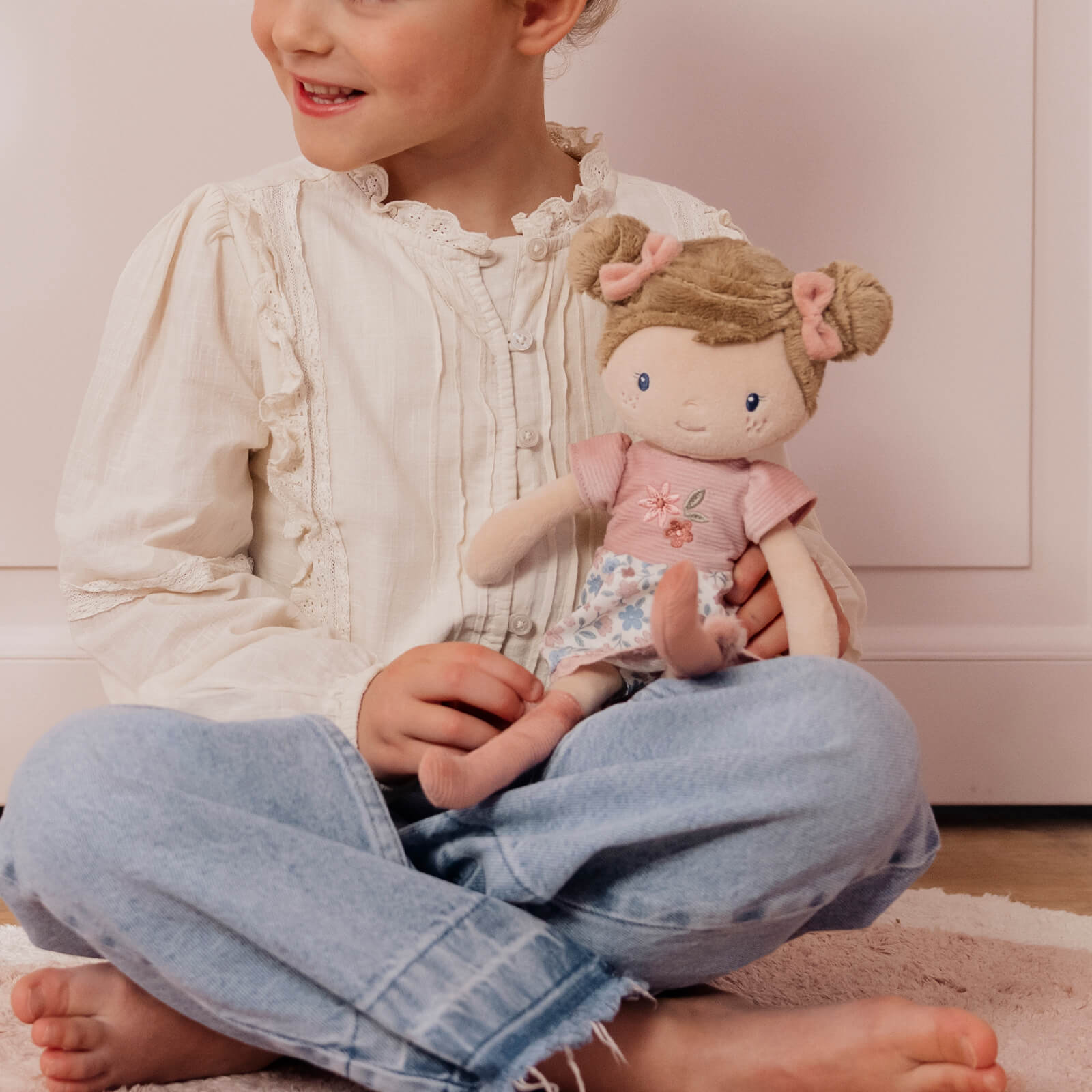 Soft Cuddle Doll - Rosa 35cm