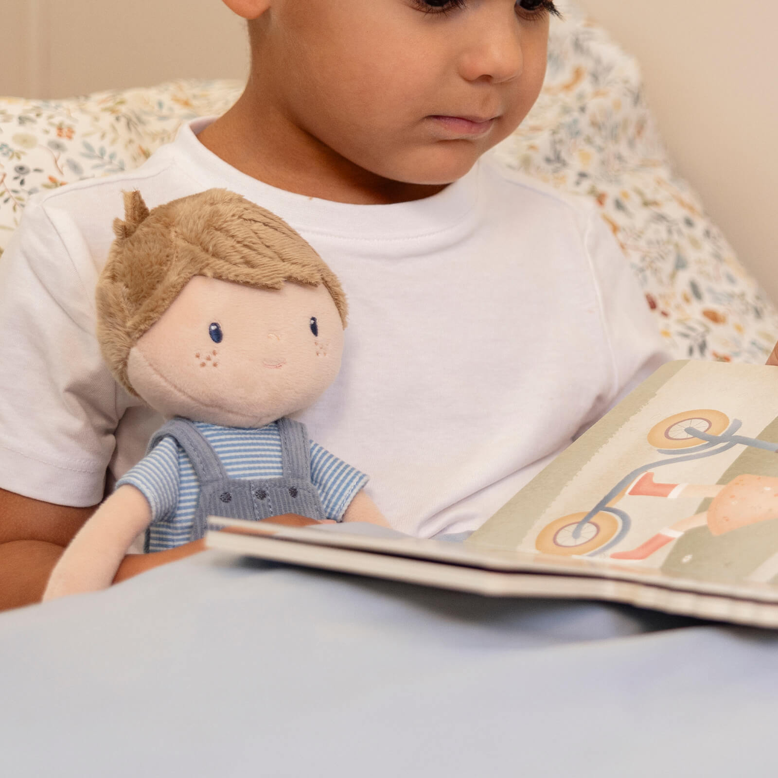 Soft Cuddle Doll - Jim 35cm