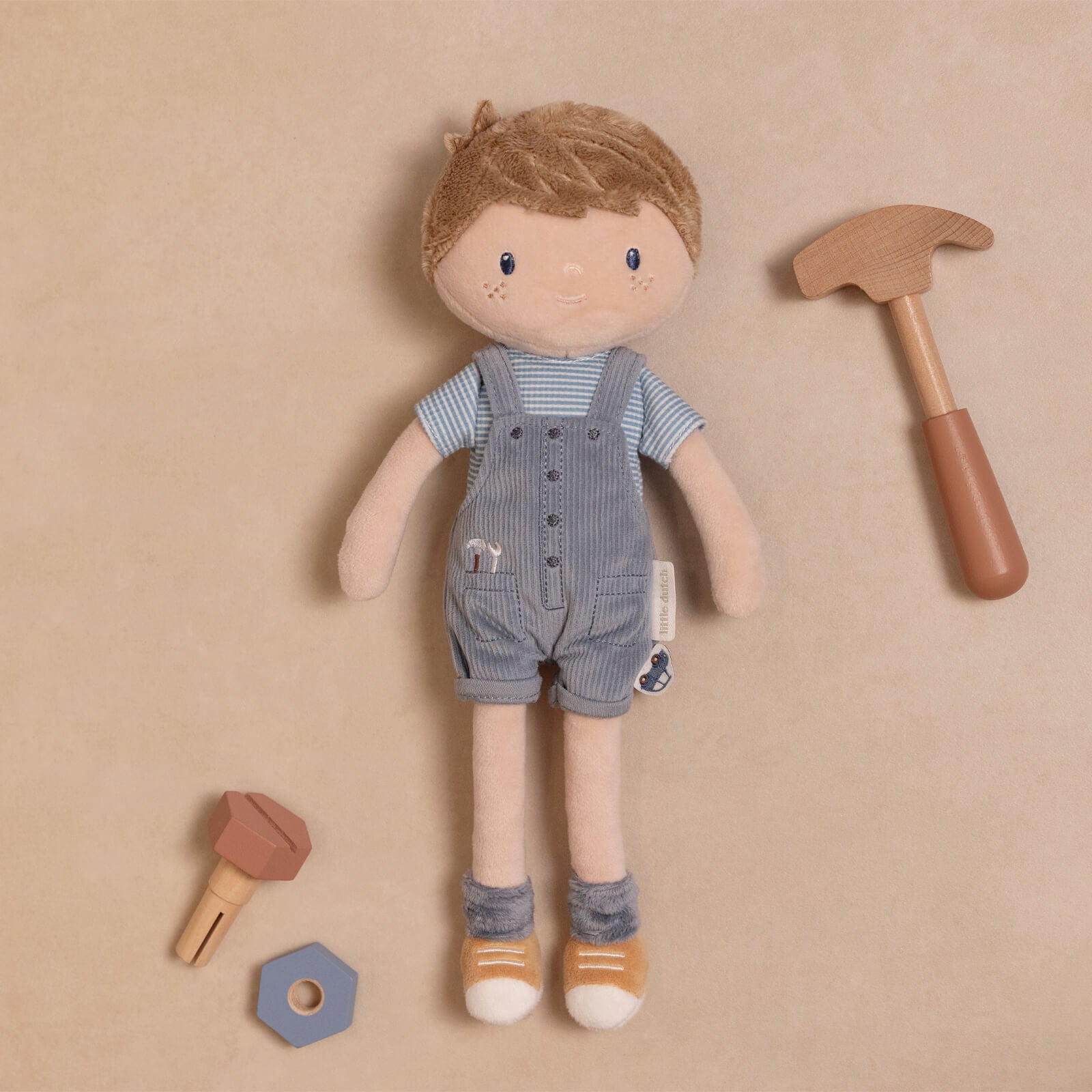 Soft Cuddle Doll - Jim 35cm