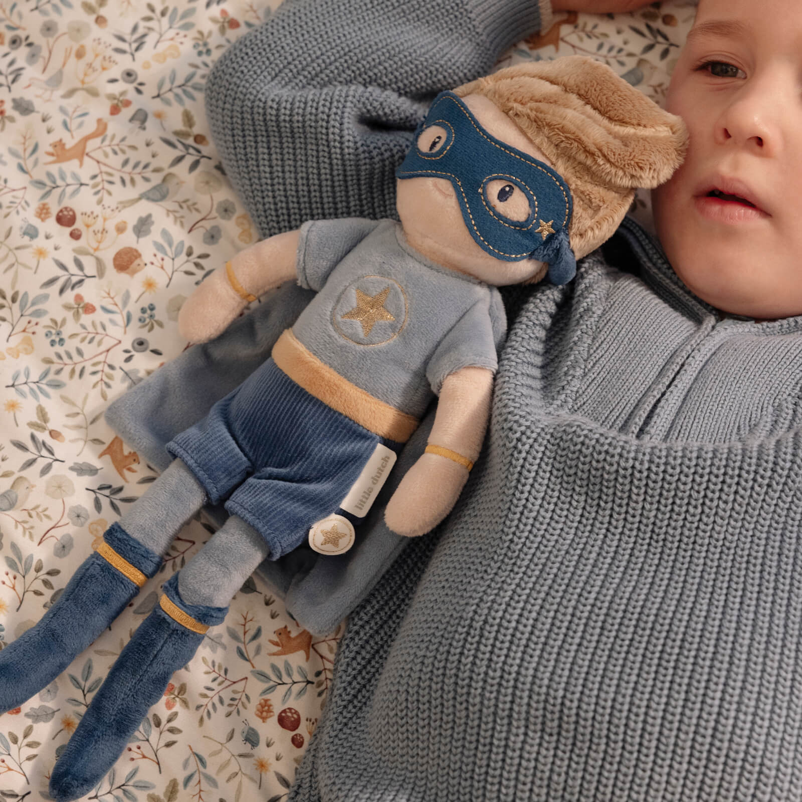 Soft Cuddle Doll - Superhero Jim 35cm