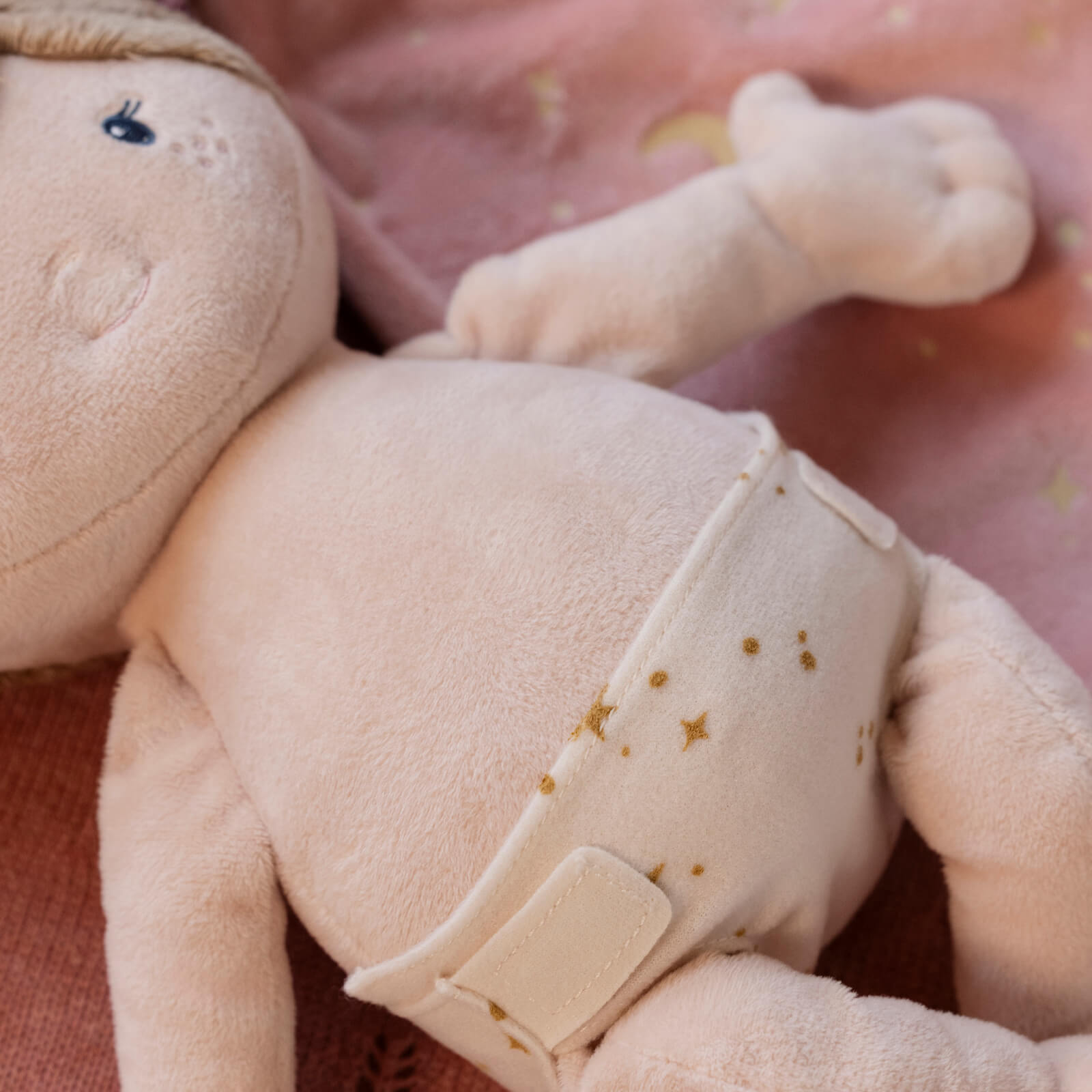 Big Baby Doll In Sleeping Bag - Rosa 40cm