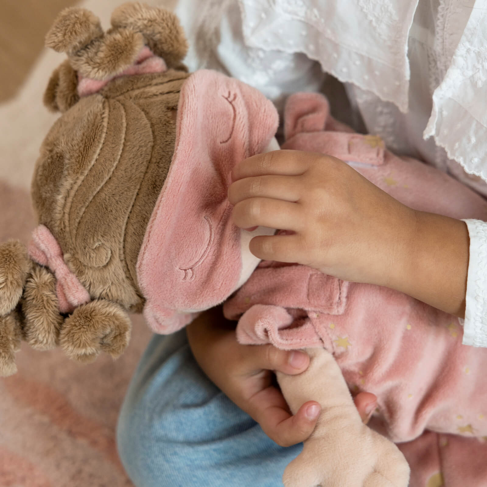 Big Baby Doll In Sleeping Bag - Rosa 40cm