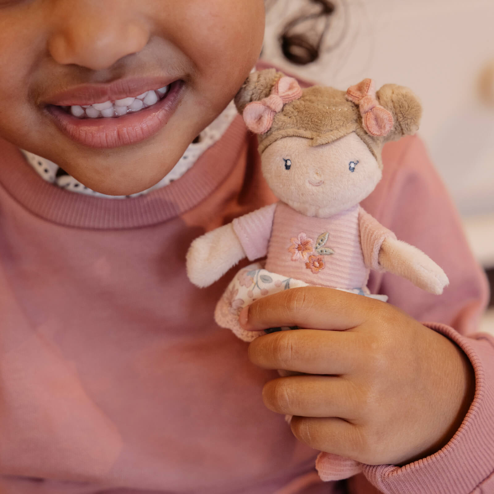 Mini Cuddle Doll - Rosa 10cm