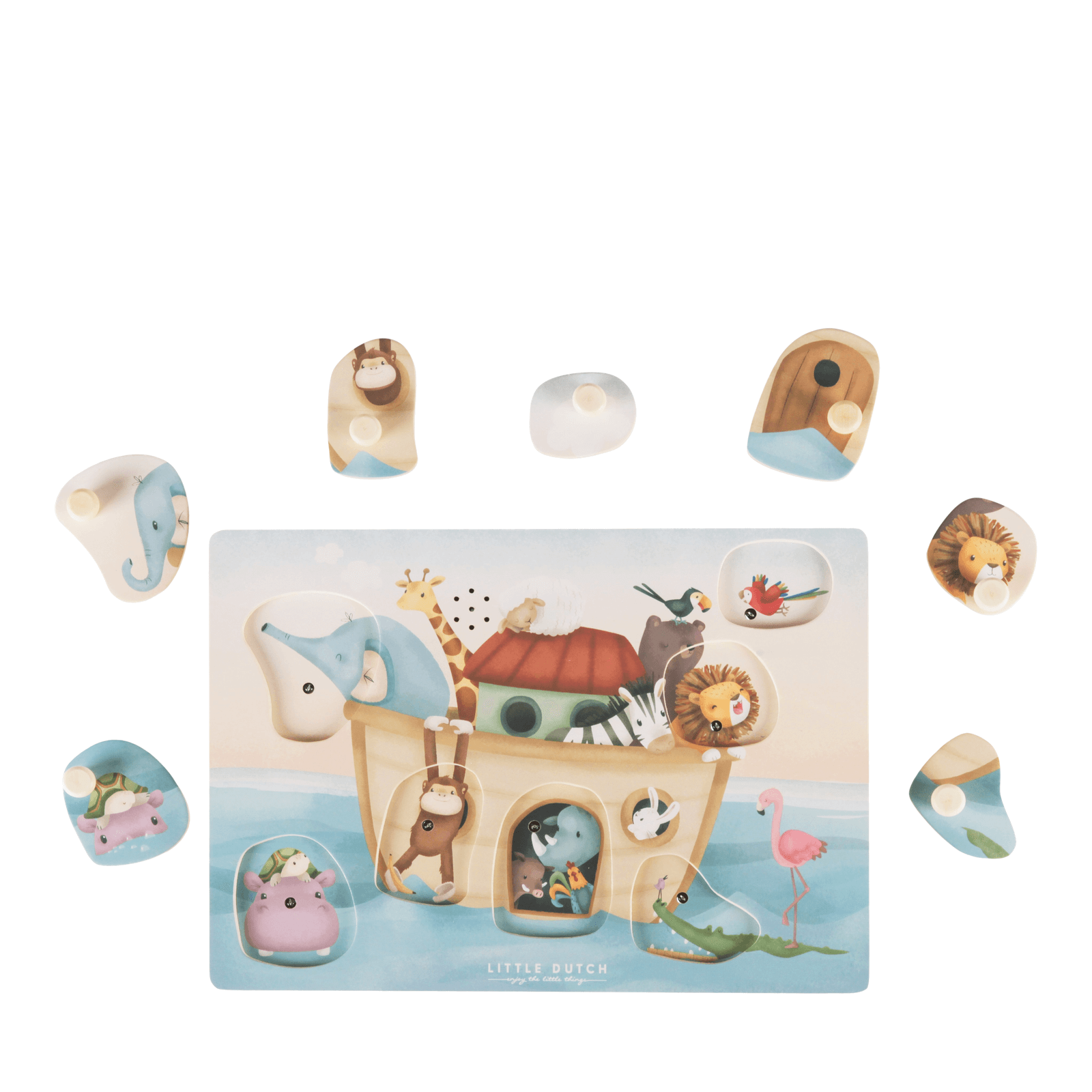 Wooden Sound Puzzle - Noahs Ark