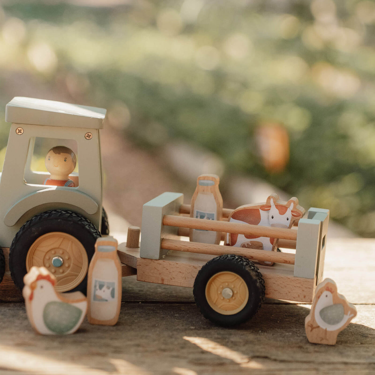 Tractor With Trailer - Little Farm