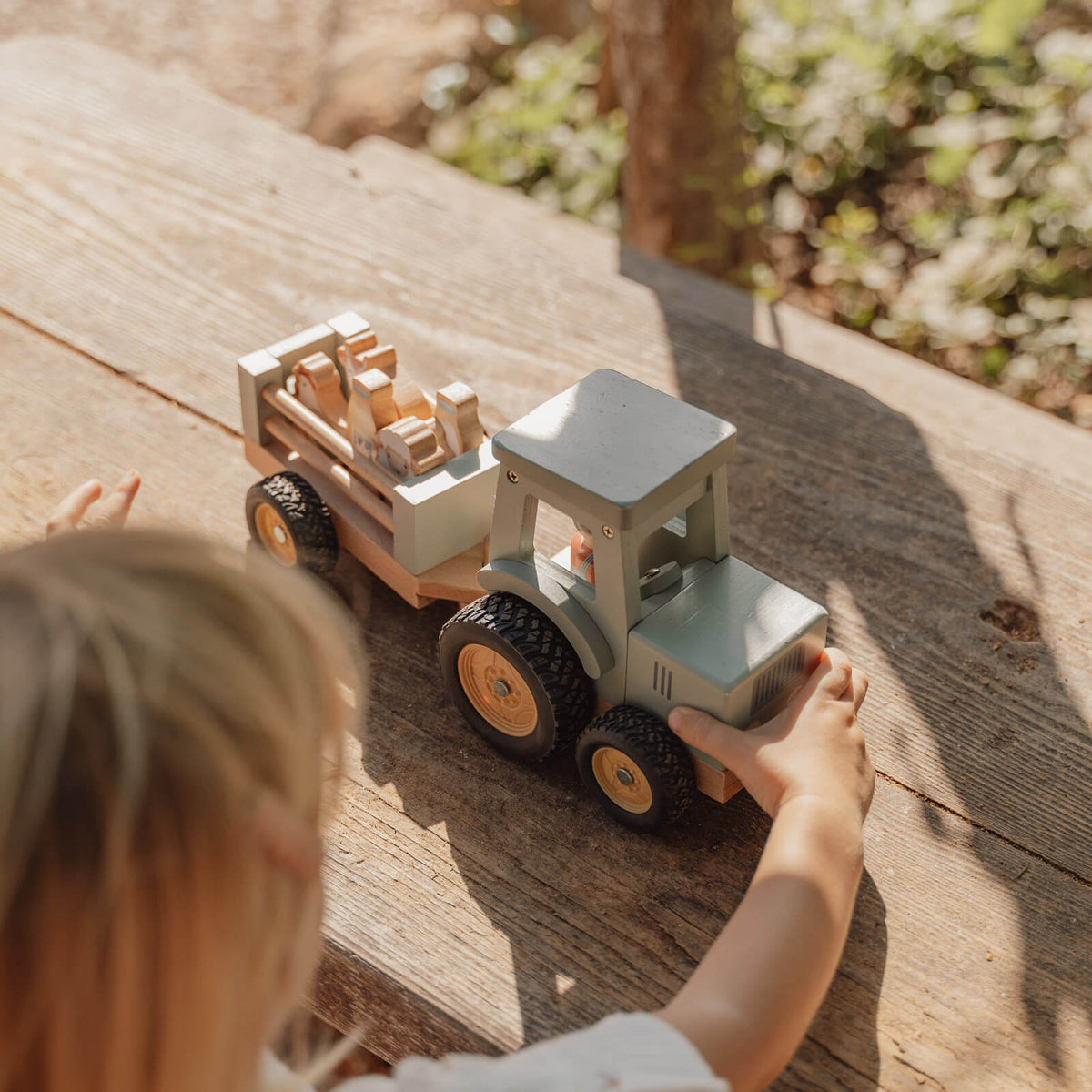 Tractor With Trailer - Little Farm