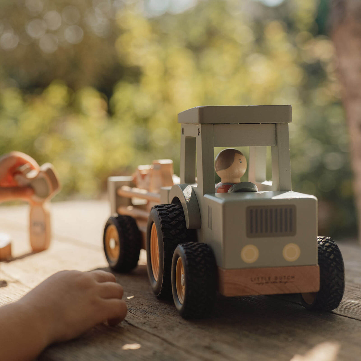 Tractor With Trailer - Little Farm