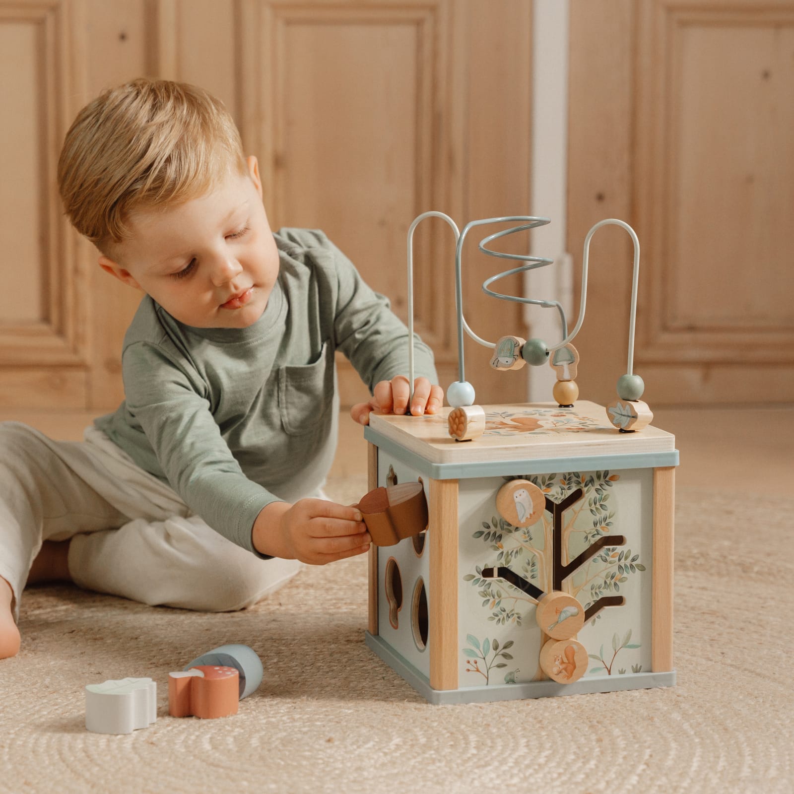 Activity Cube - Forest Friends