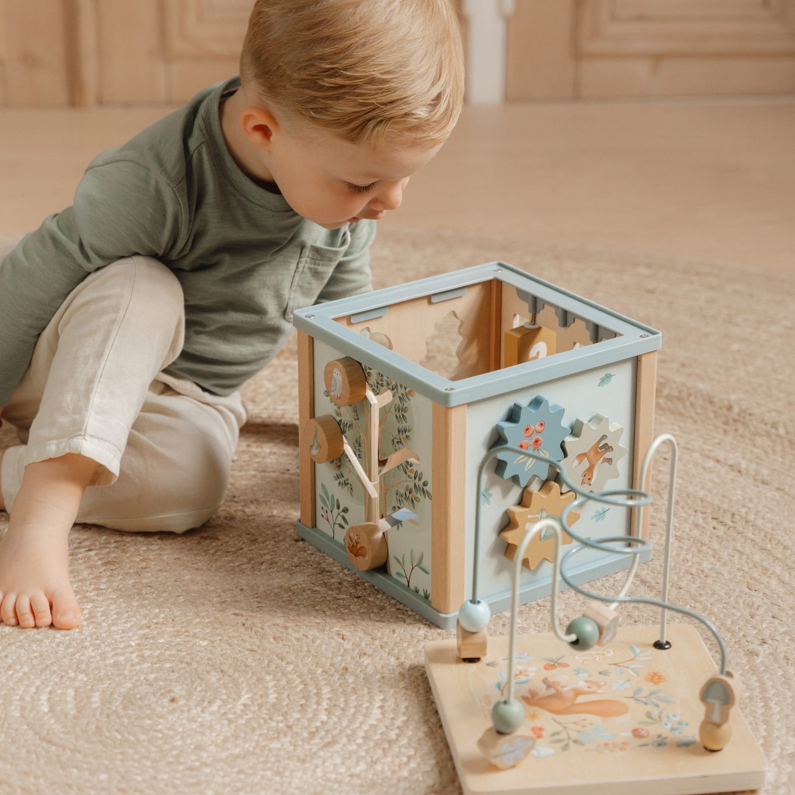 Activity Cube - Forest Friends