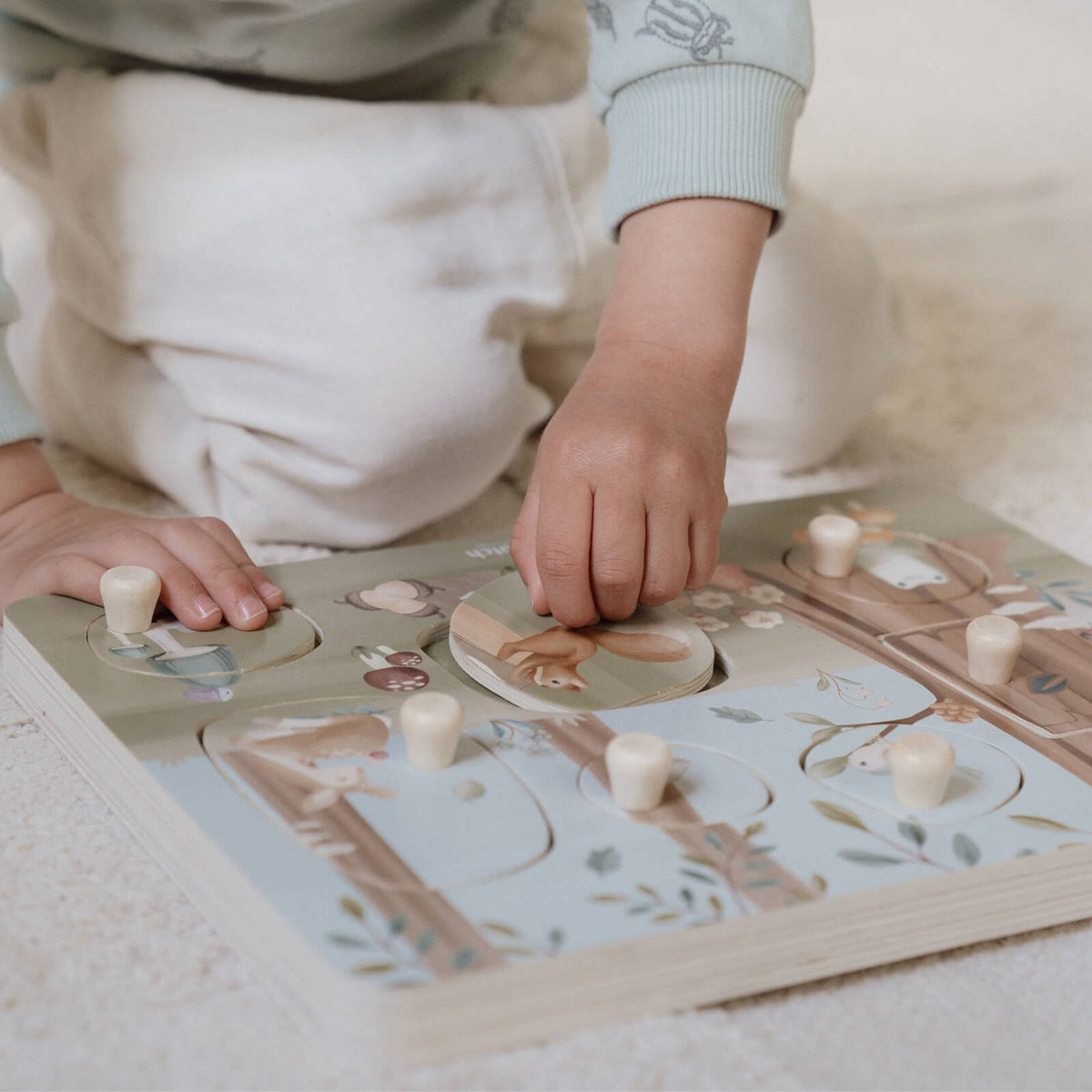 Wooden Sound Puzzle - Forest Friends