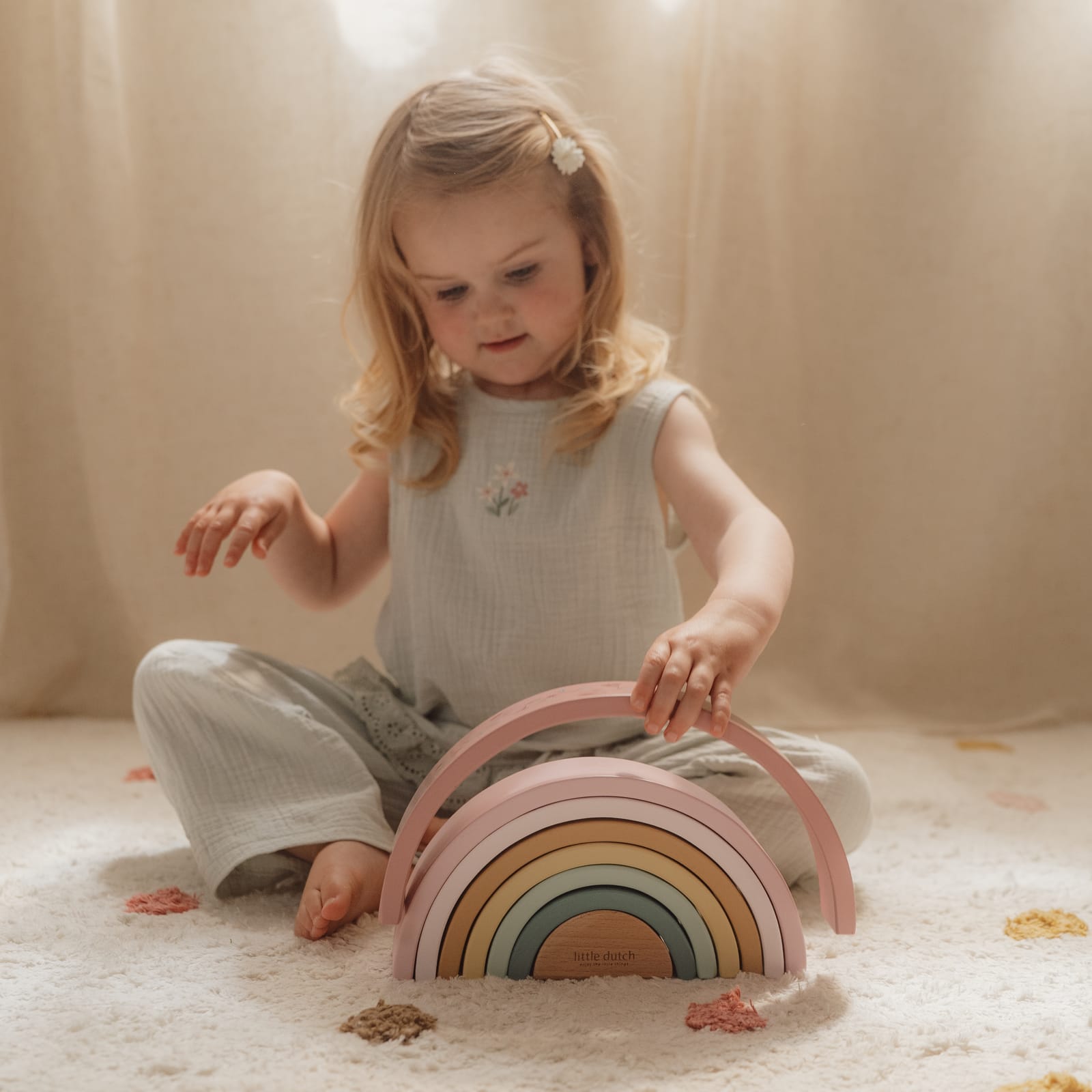 Rainbow Stacker - Fairy Garden