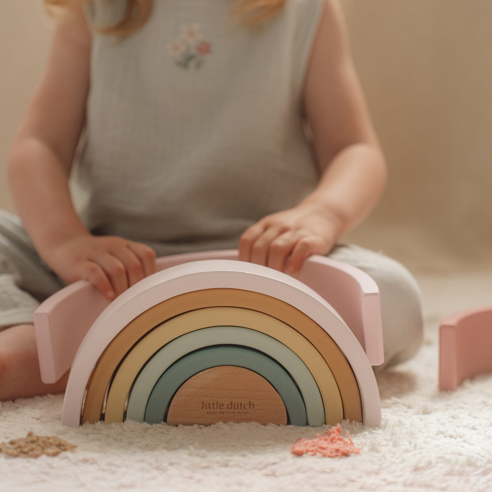 Rainbow Stacker - Fairy Garden