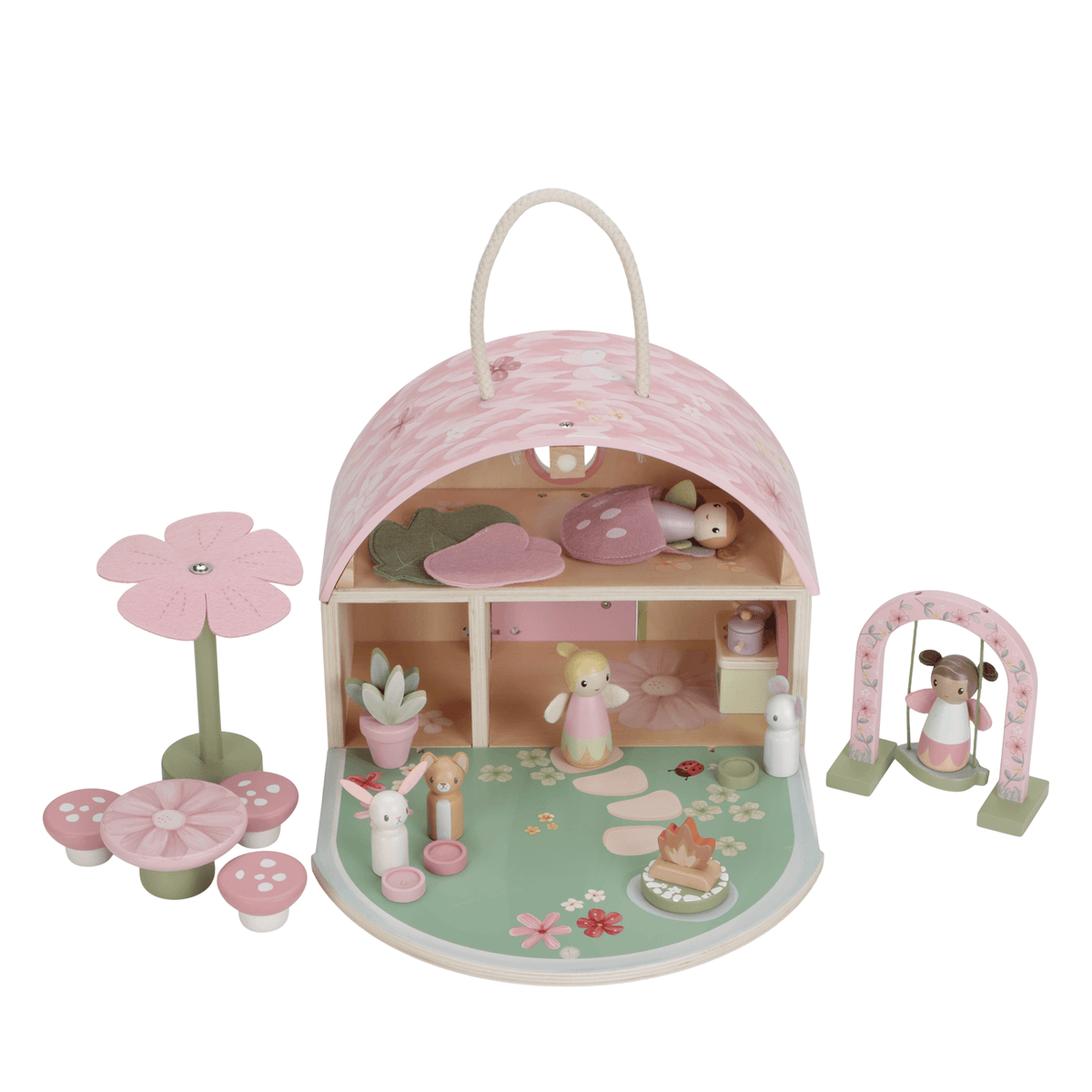 Dolls House and Accessories - Fairy Garden