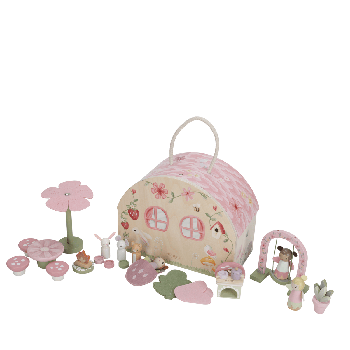 Dolls House and Accessories - Fairy Garden