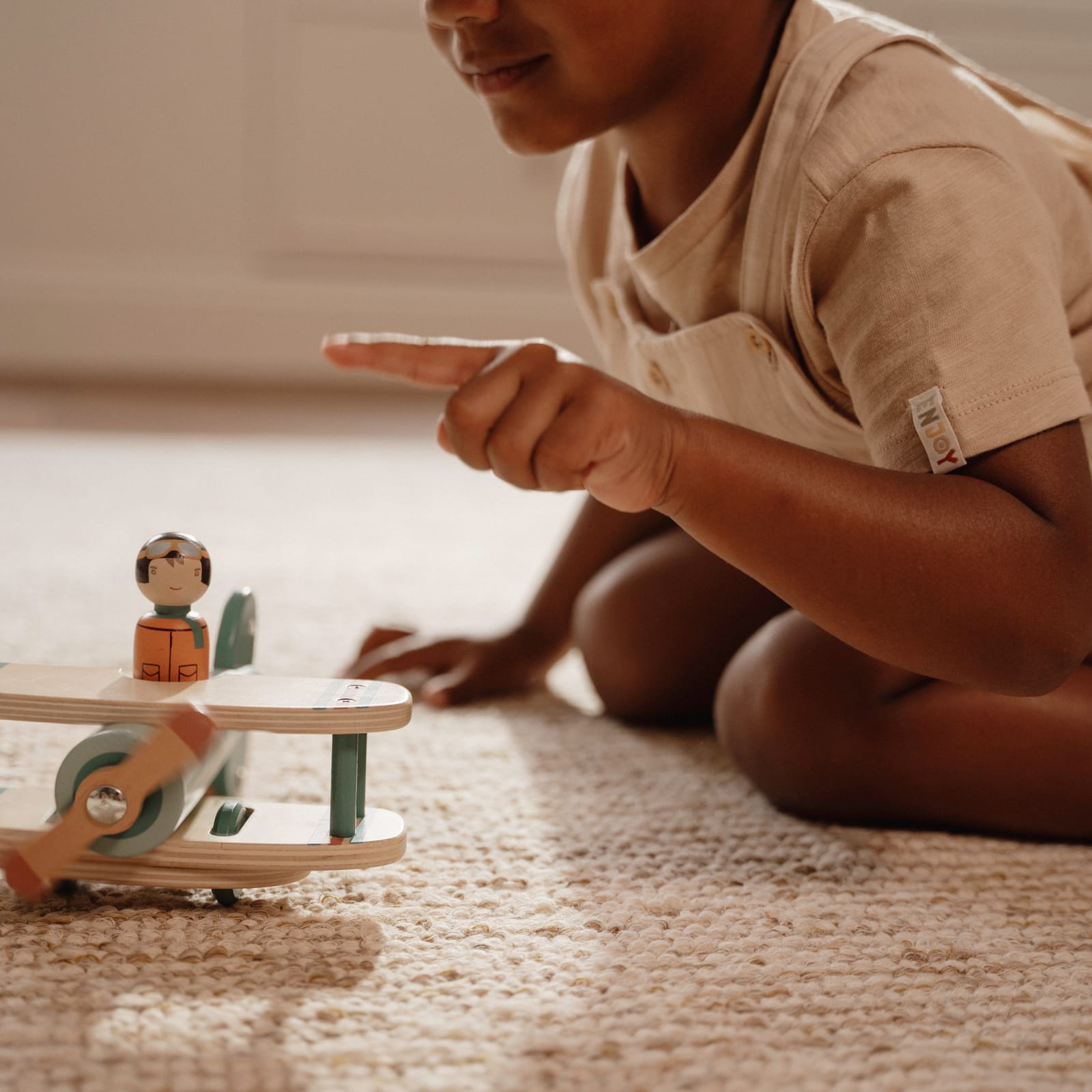 Wooden Toy Airplane