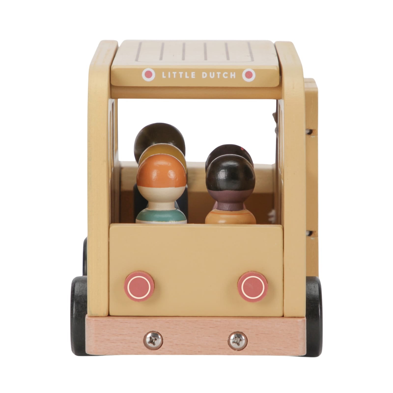 Wooden School Bus with Figures