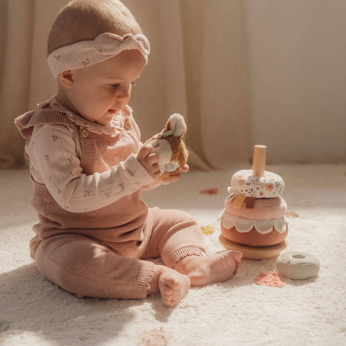 Rocking Ring Stacker - Fairy Garden