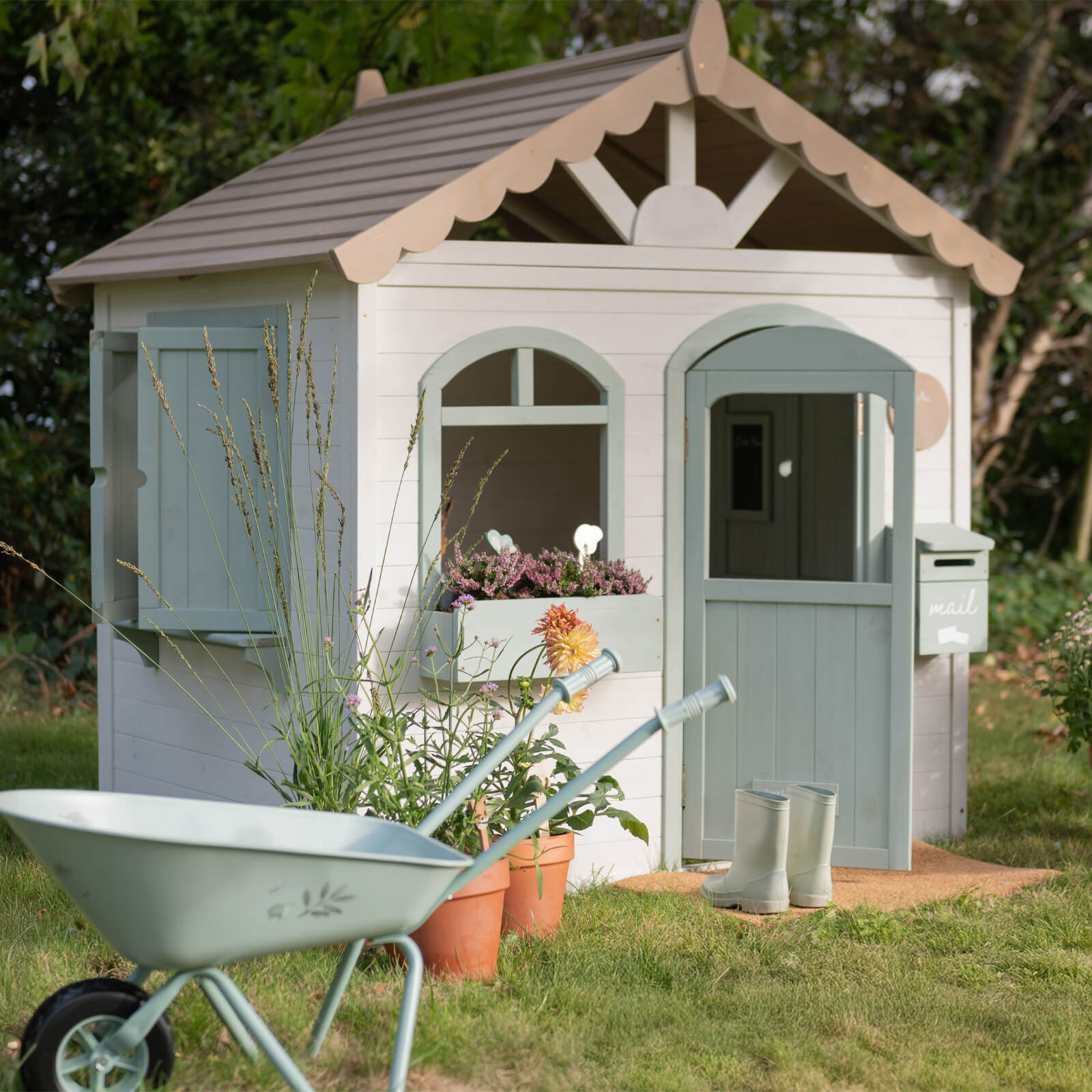 Wooden Outdoor Playhouse