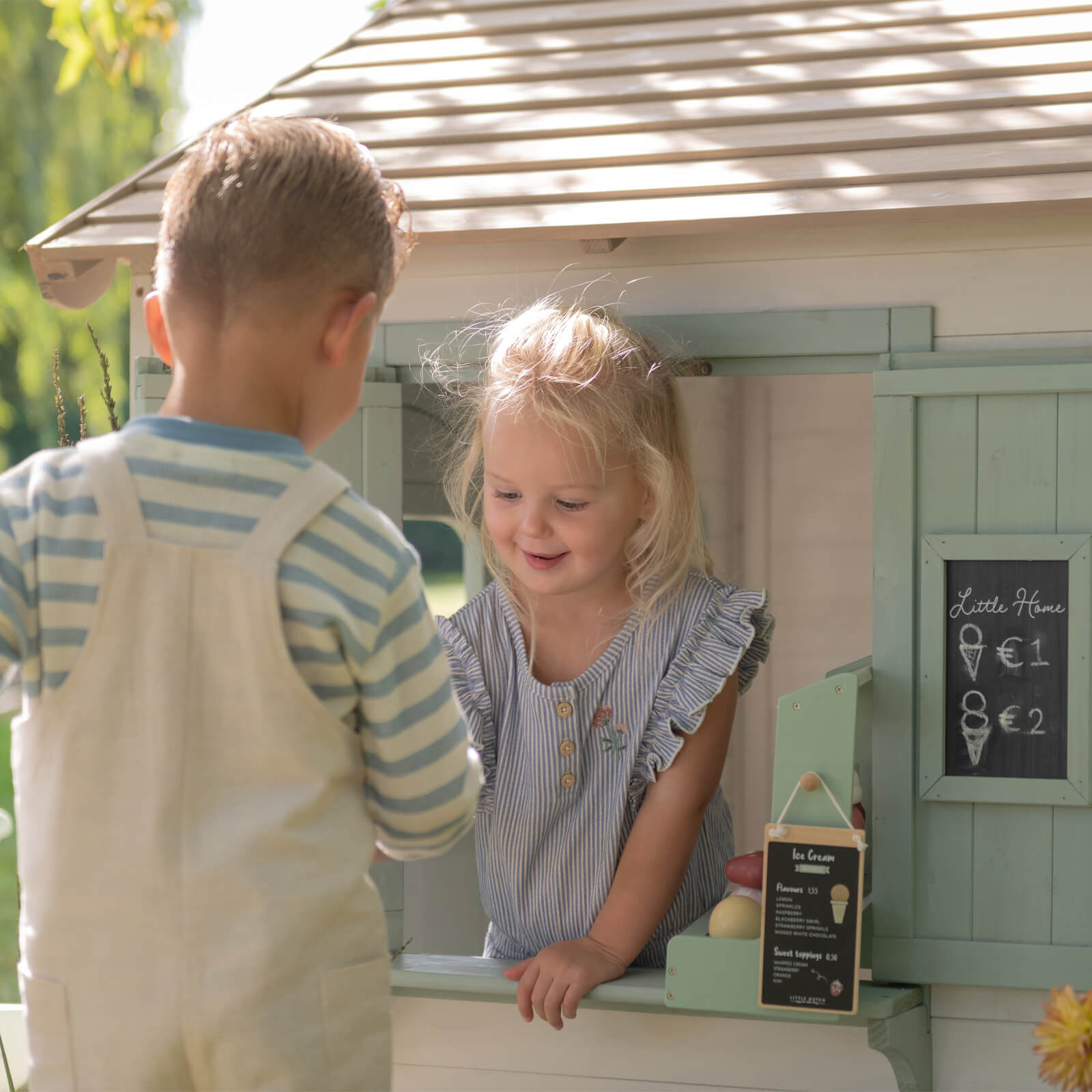 Wooden Outdoor Playhouse