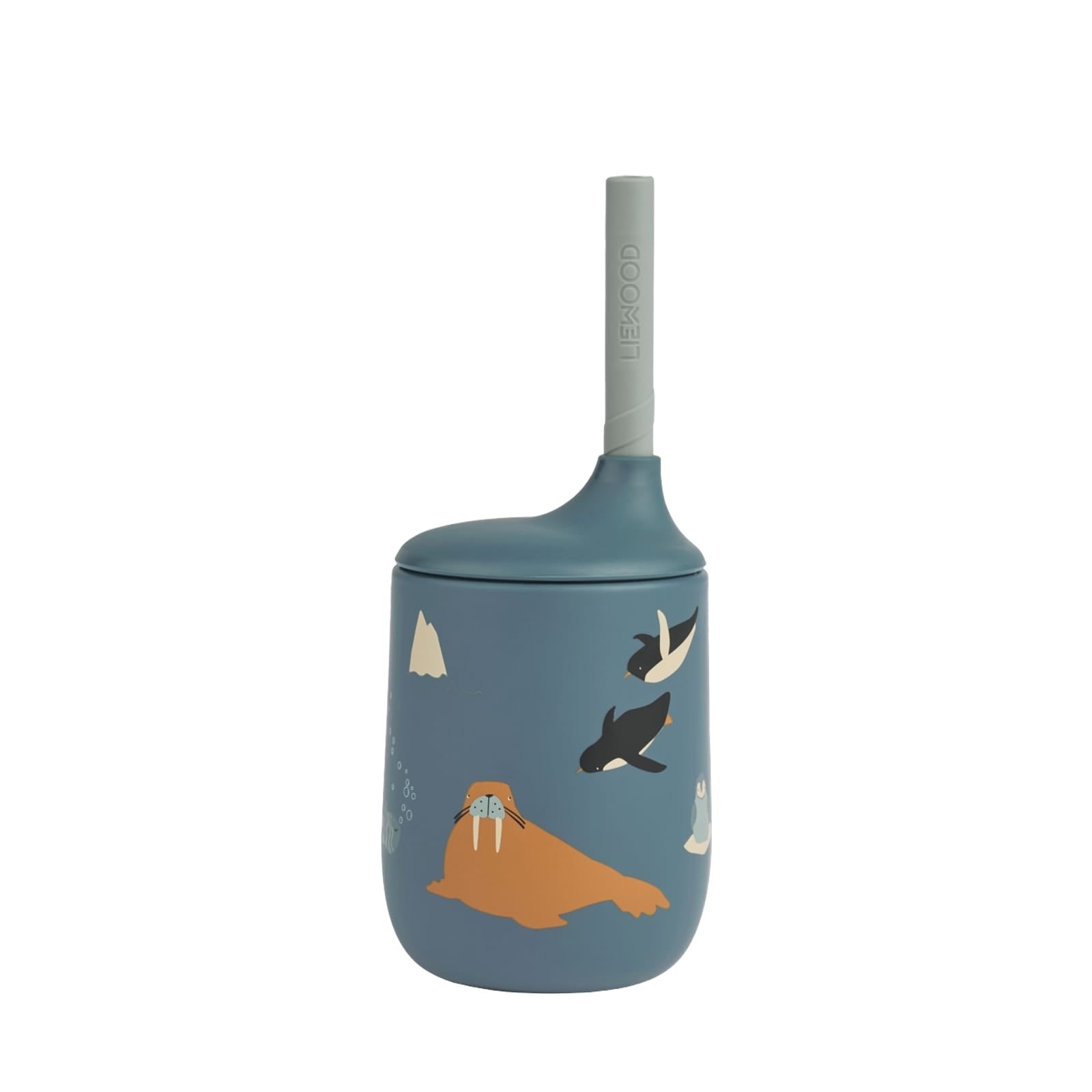 Ellis Printed Sippy Cup 230ml - Arctic Sea Ocean View