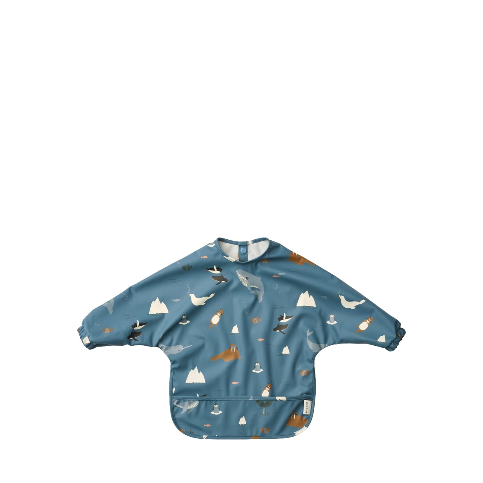 Merle Printed Cape Bib - Arctic Sea Ocean View