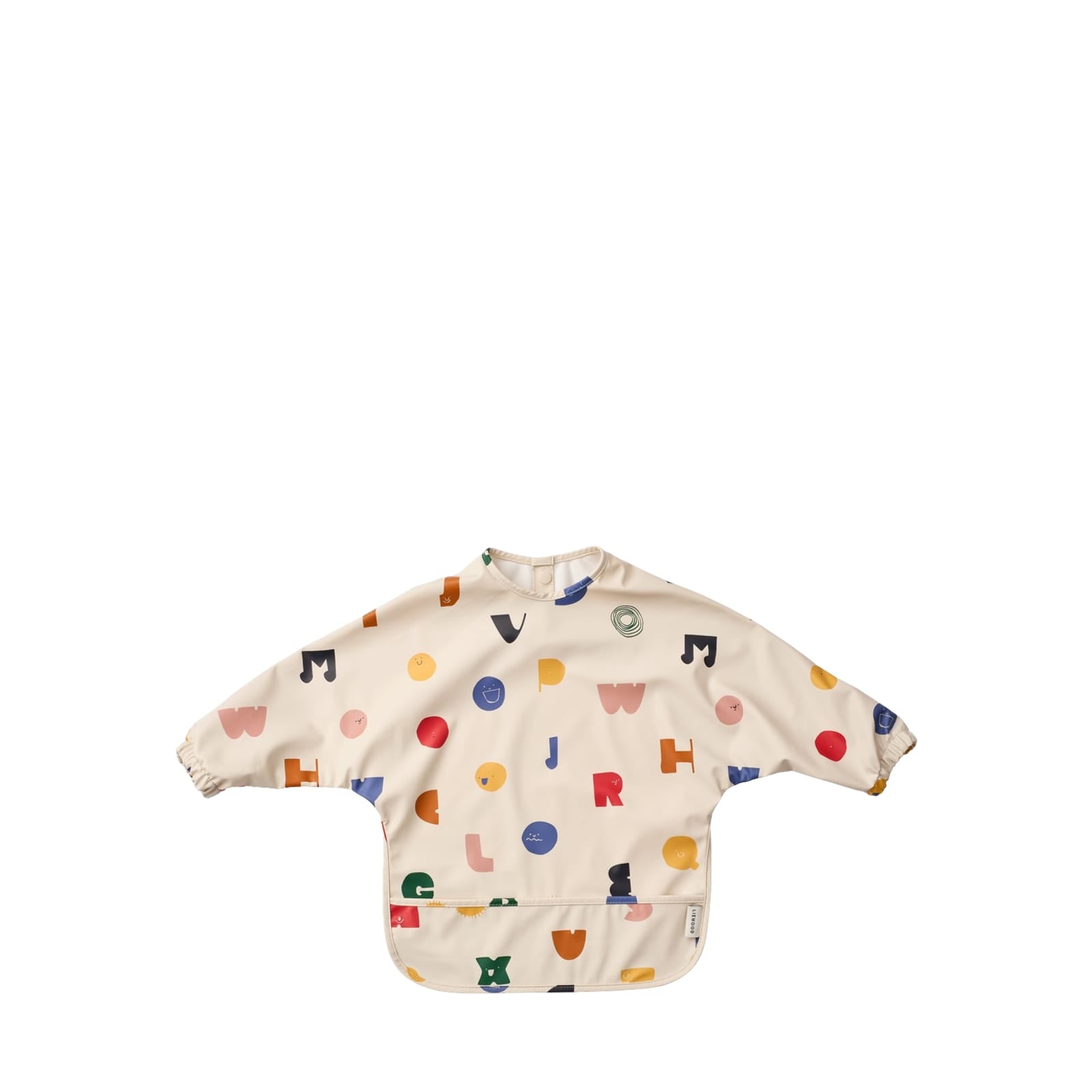Merle Printed Cape Bib - Characters Sandy