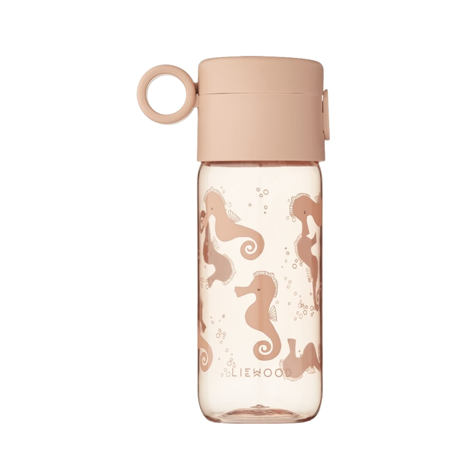 Clemence Tritan Water Bottle 350ml - Seahorse Apple Blossom