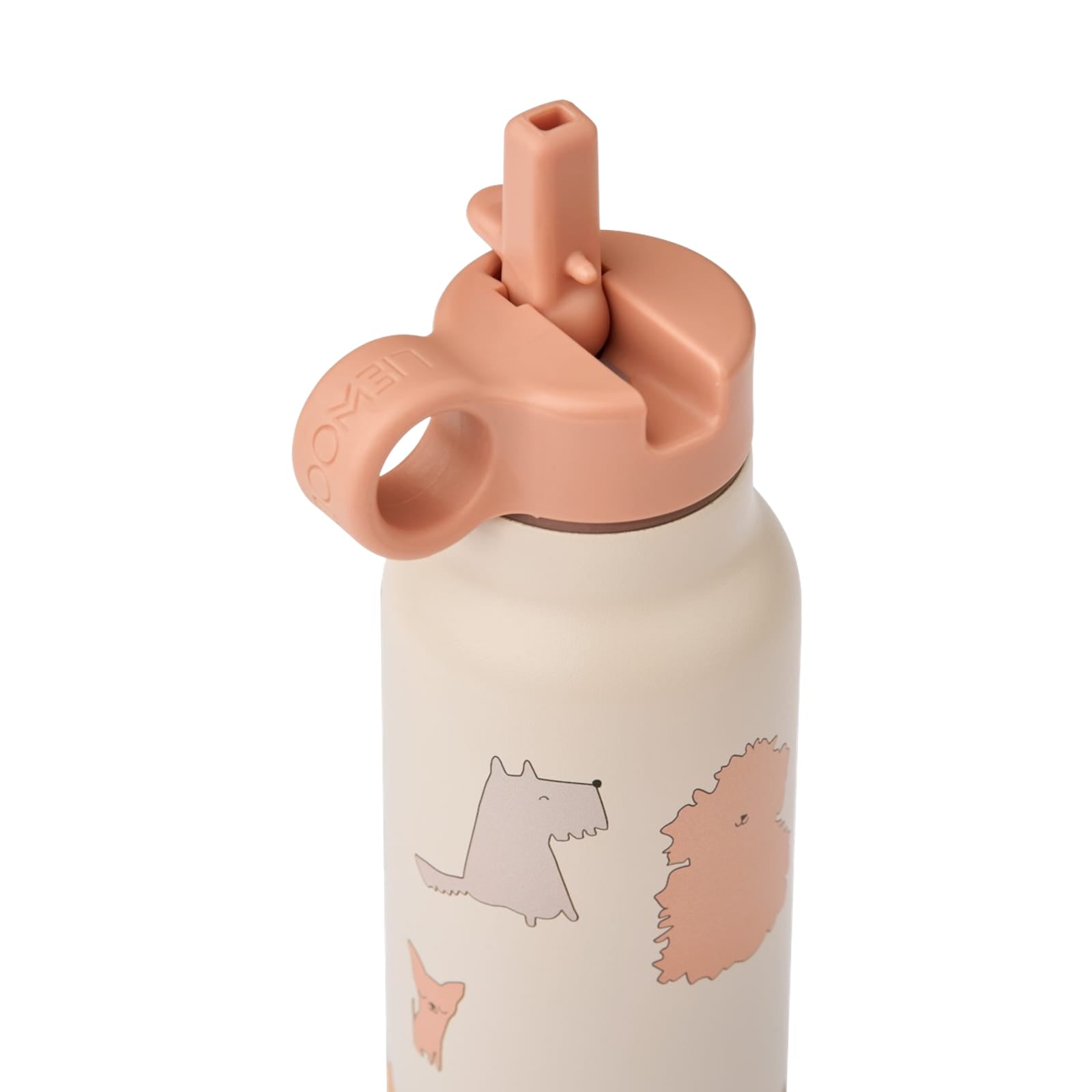 Falk Water Bottle 350ml - Cats and Dogs Sandy