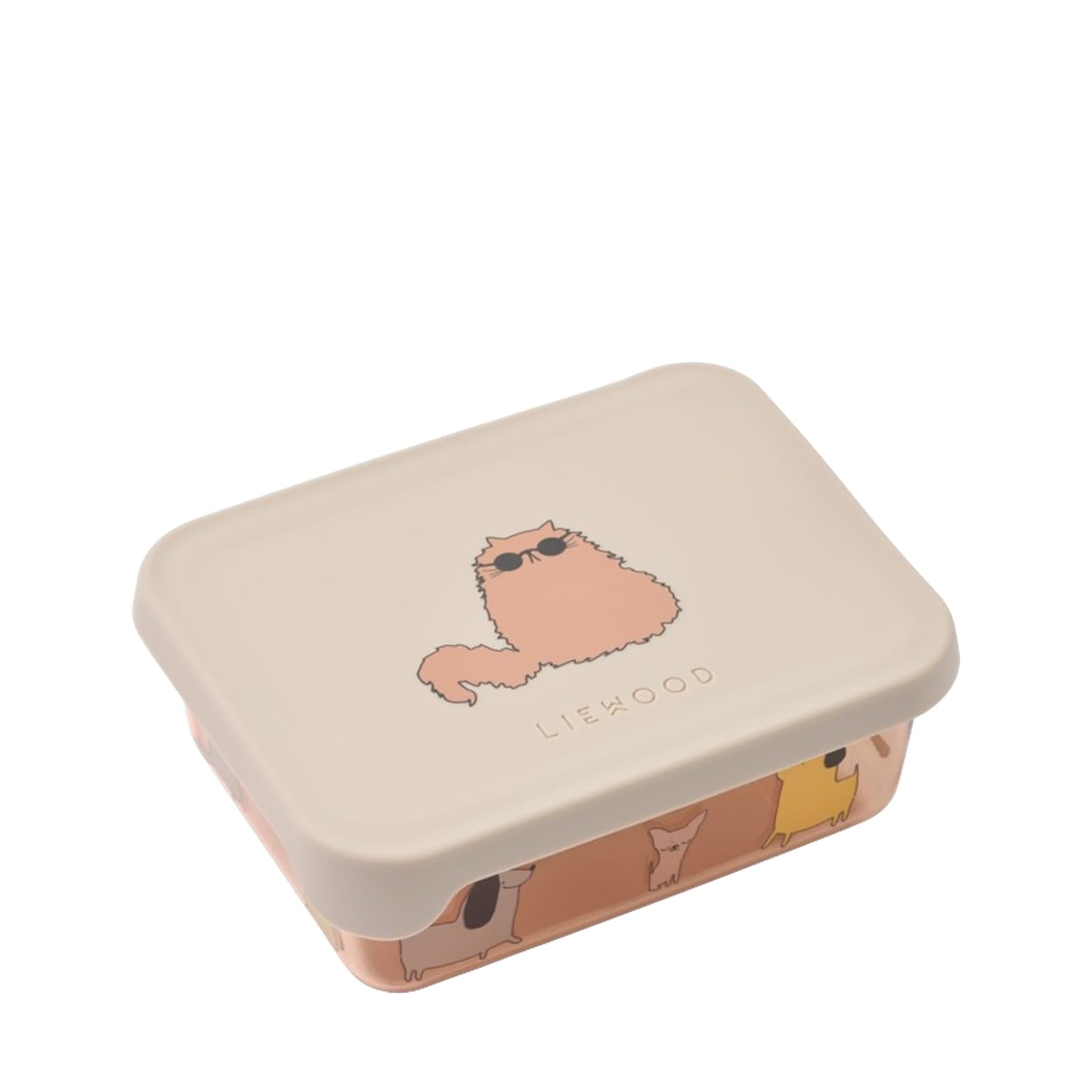 Ako Tritan Snack Box - Cats and Dogs Sandy