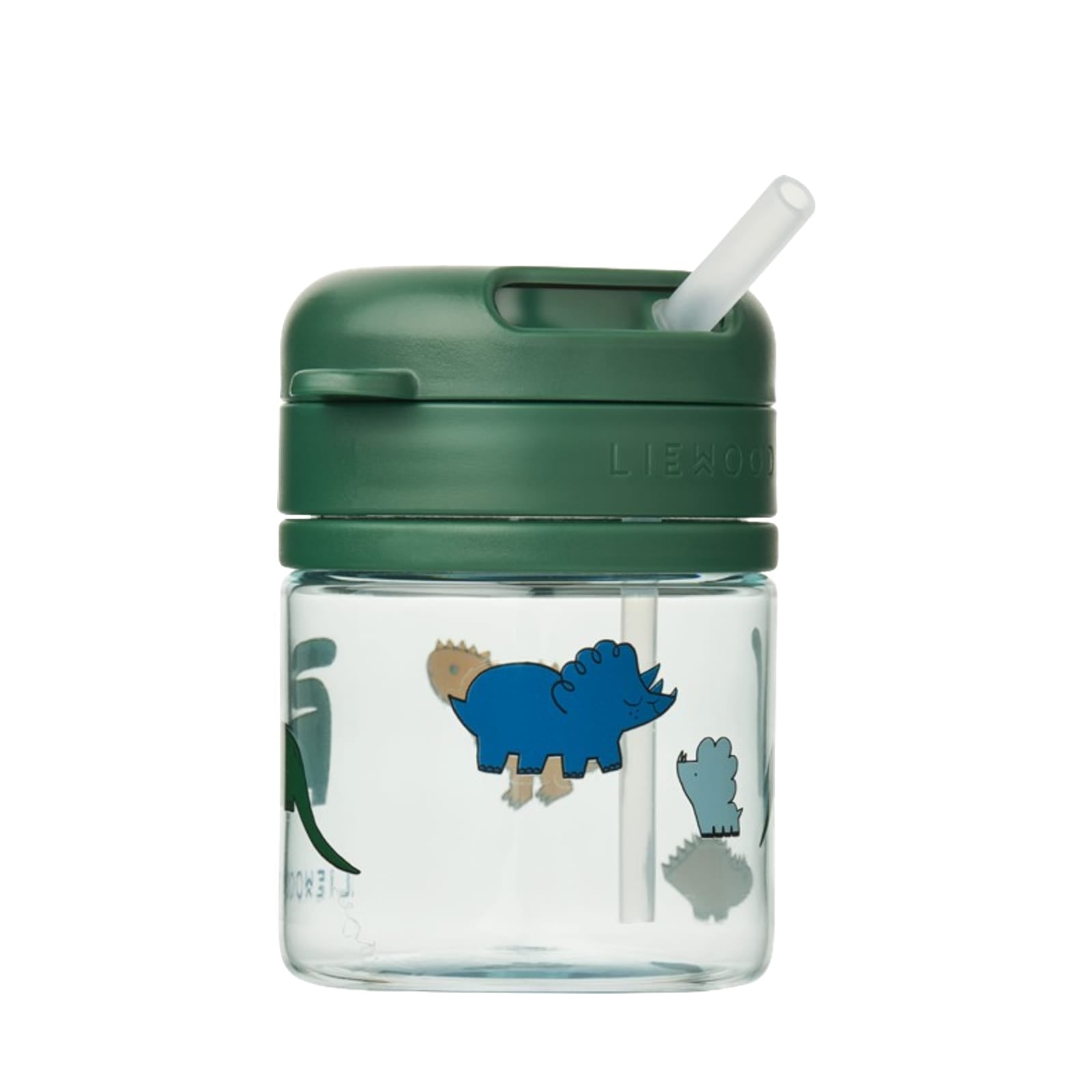 Pavia Tritan Straw Cup 280ml - Dinosaurs Mist