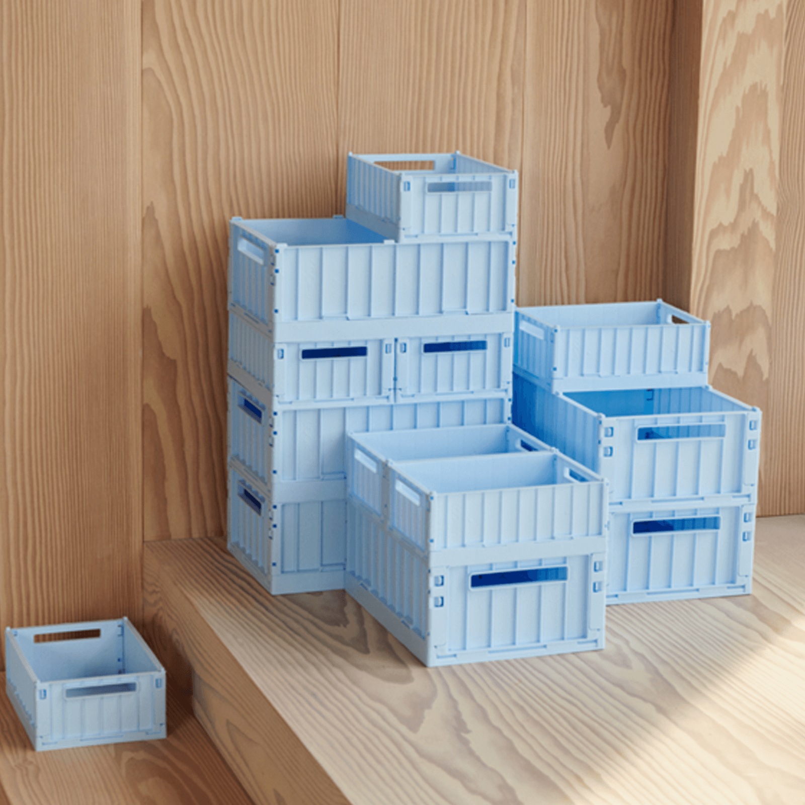 Weston Storage Box Small - Pure Sky