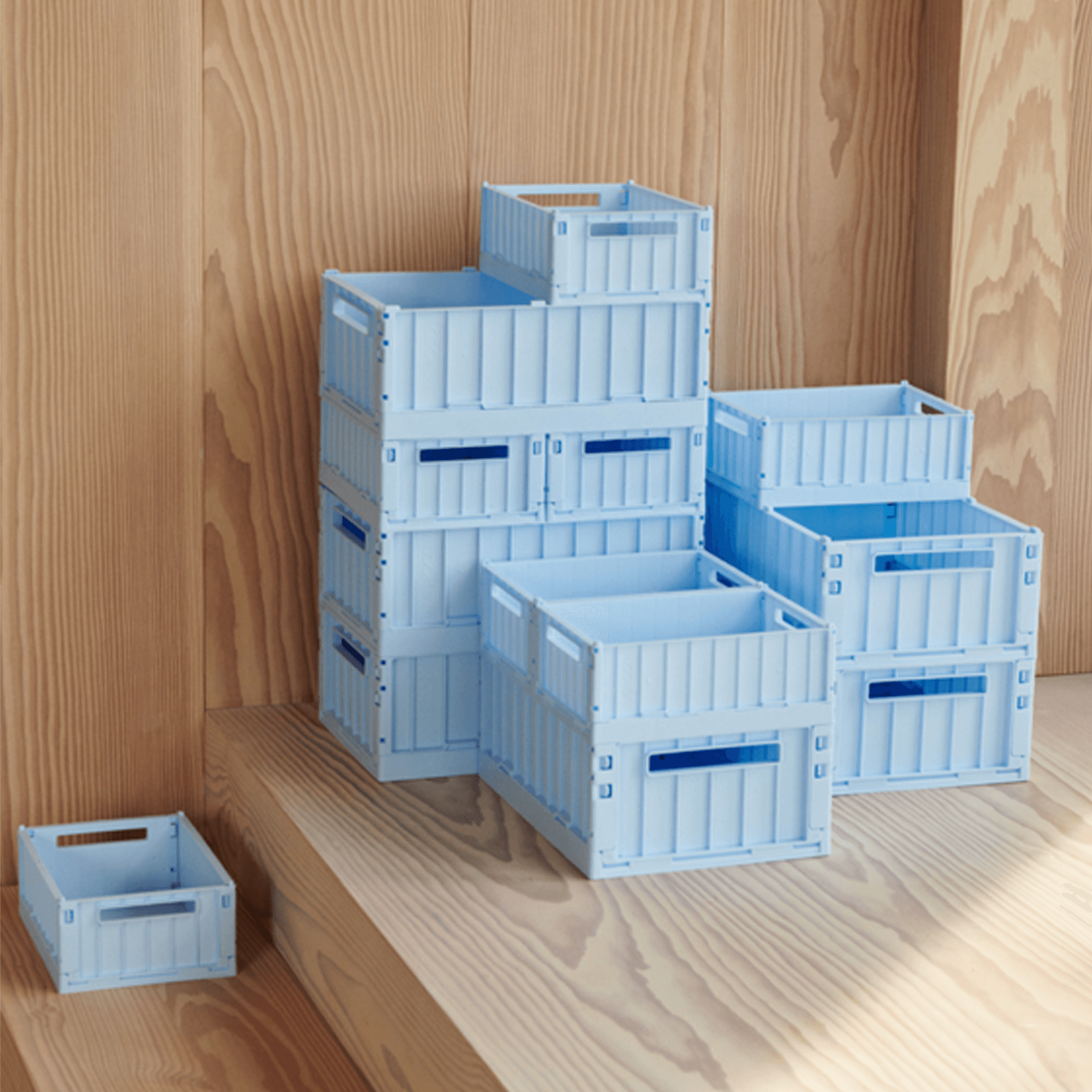 Weston Storage Box Medium - Pure Sky