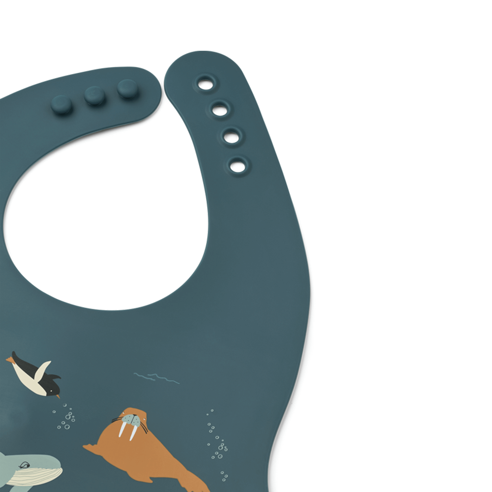 Ember Printed Bib 2-pack - Arctic Sea Ocean View