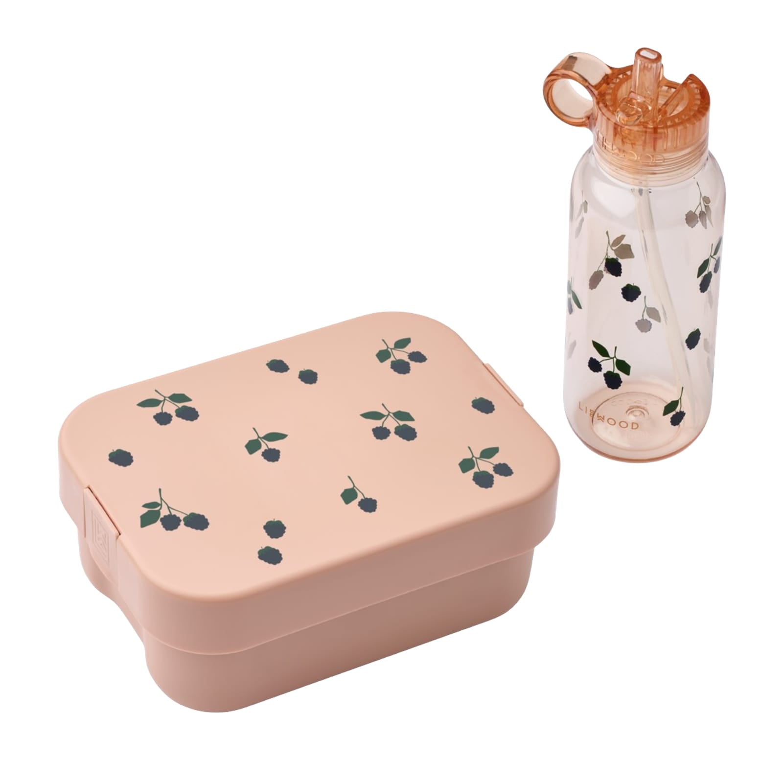 Chelsey Printed Lunchbox Set - Berry Pale Tuscany