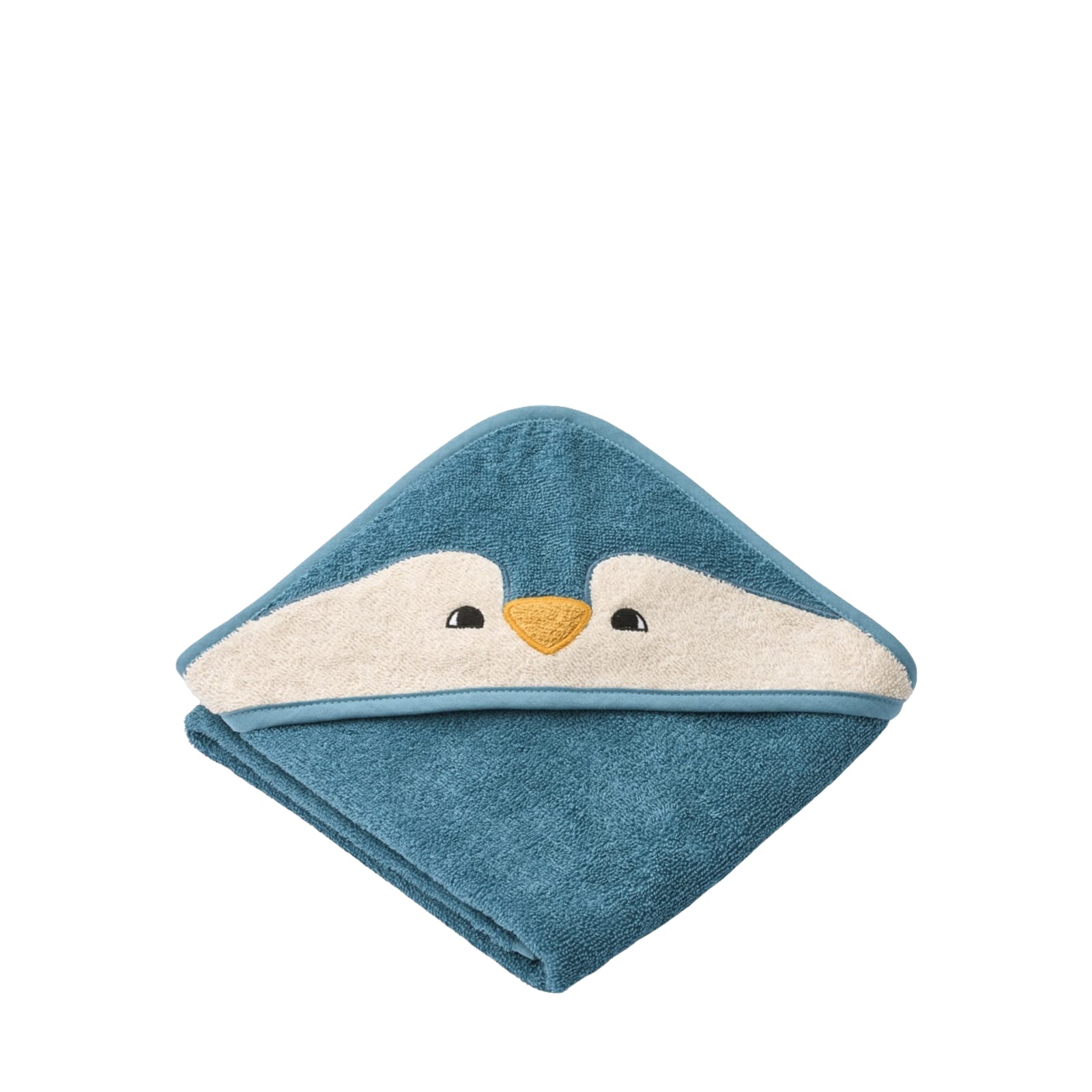 Albert Penguin Hooded Towel - Oceanview Mix