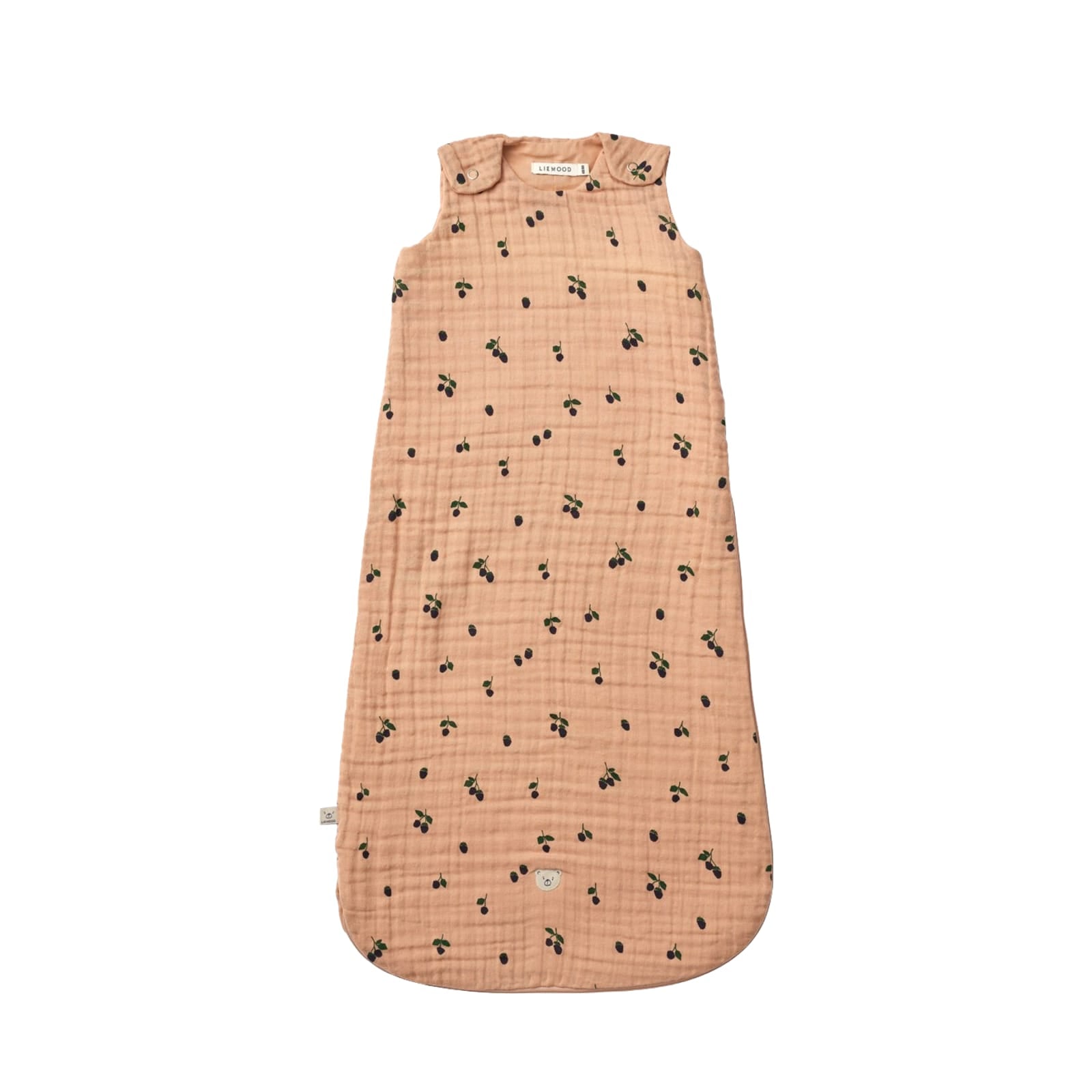 Flora Printed Sleeping Bag 68/80 - Mini Berry Pale Tuscany