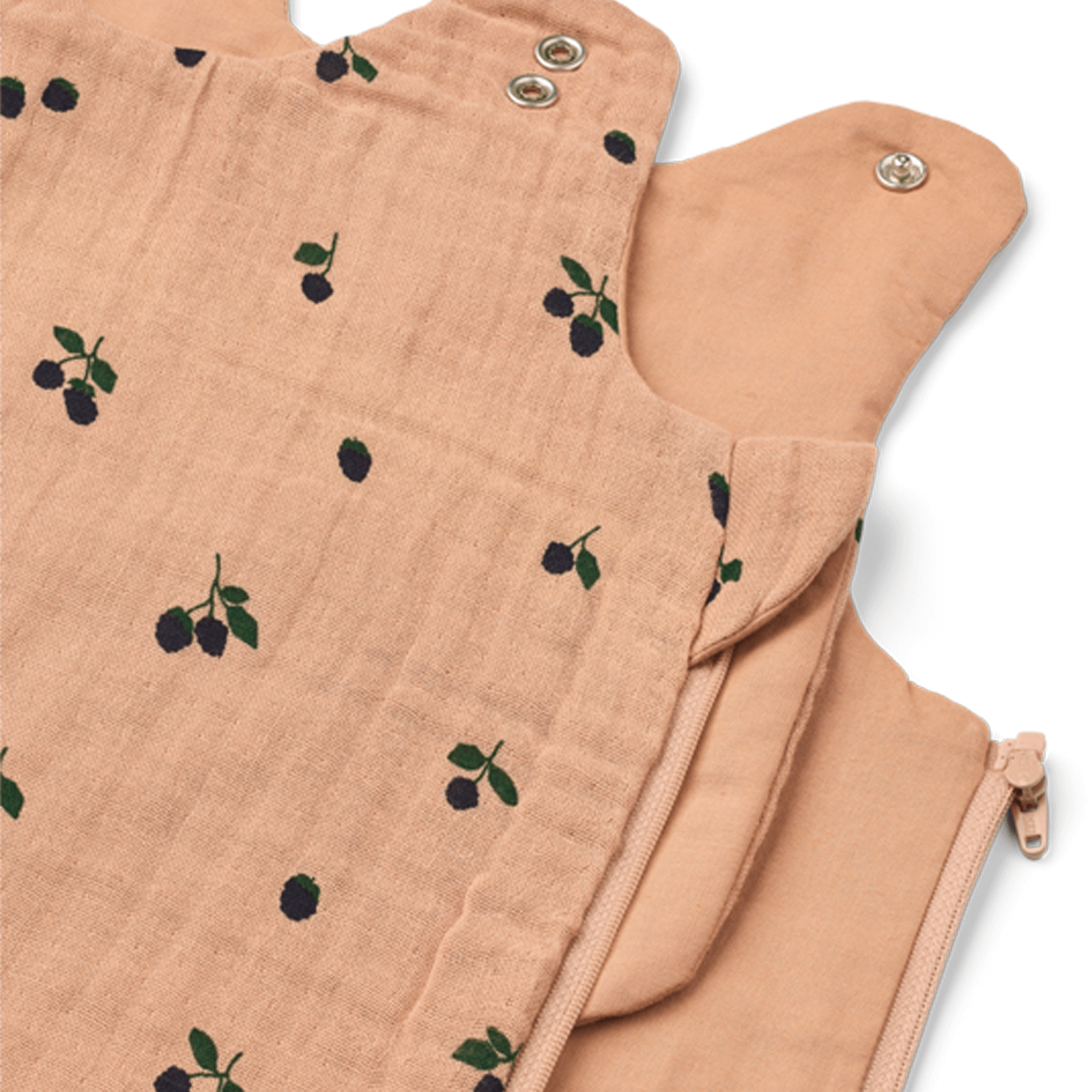 Flora Printed Sleeping Bag 68/80 - Mini Berry Pale Tuscany