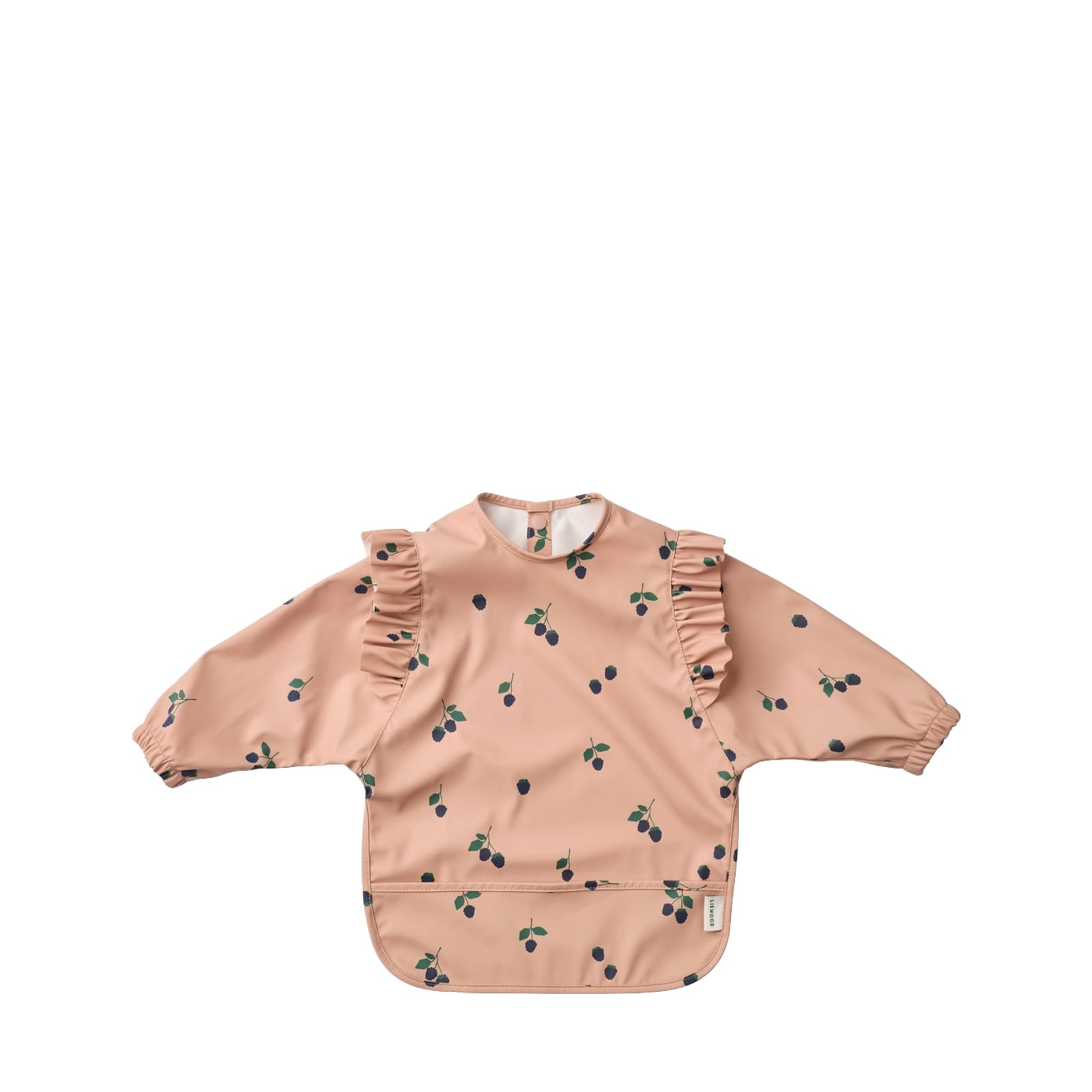 Merle Printed Cape Bib - Berry Pale Tuscany