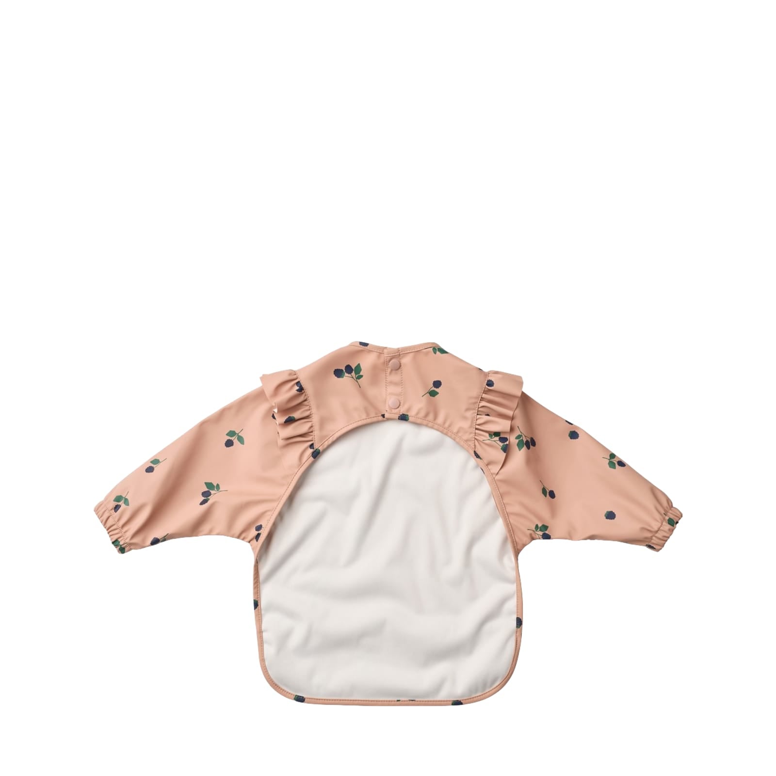 Merle Printed Cape Bib - Berry Pale Tuscany