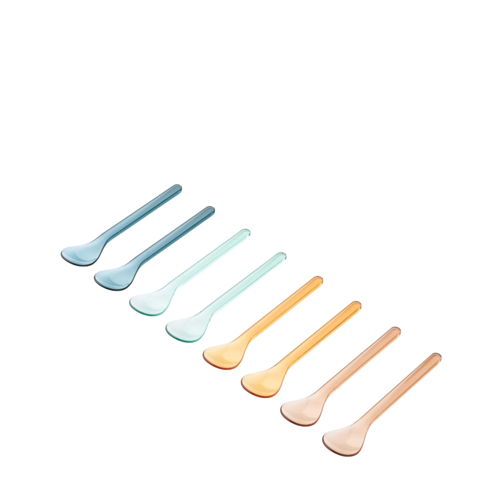 Olan Tritan Spoon 8-pack - Indigo Multi Mix