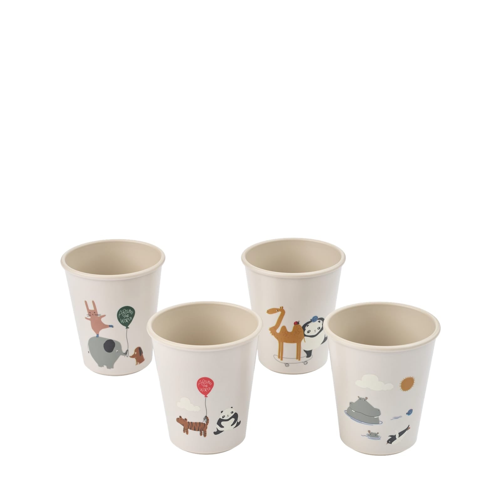 Lana Cup 4 Pack - Around The World Sandy