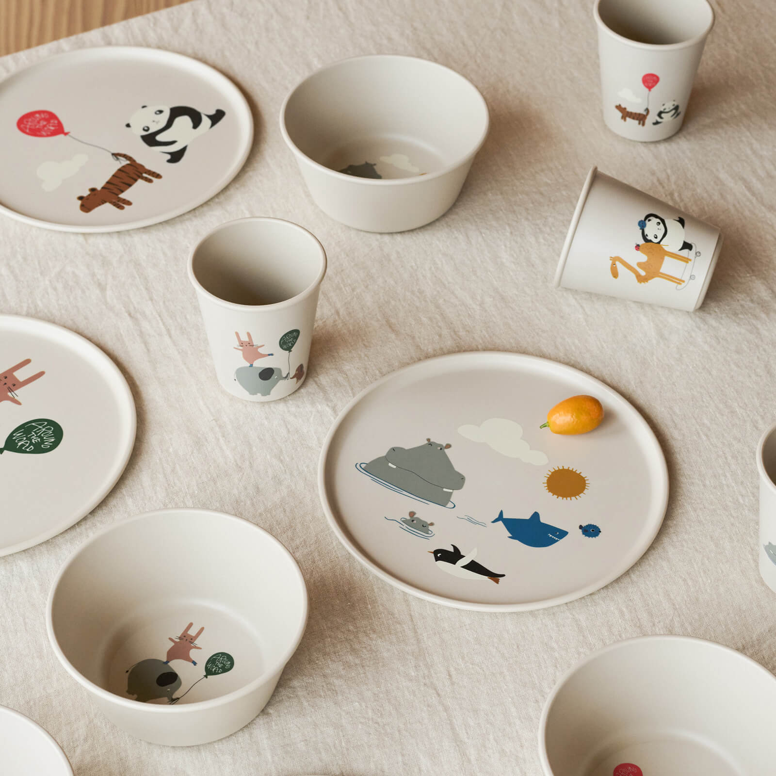 Lana Cup 4 Pack - Around The World Sandy