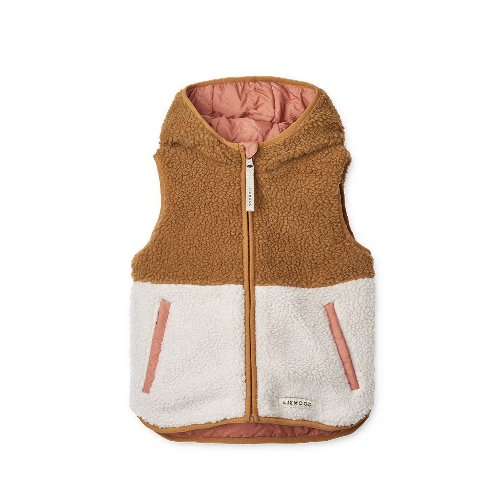 Diana Reversible Vest -  Tuscany Rose - 7 Years