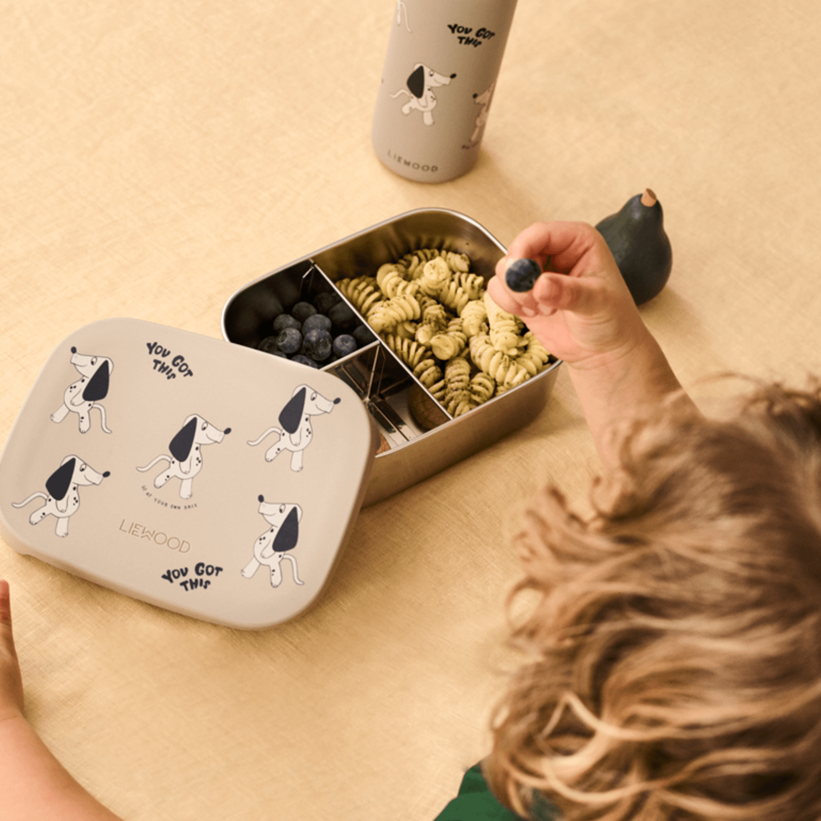 Arthur Printed Lunchbox - Dakota Dog Mist