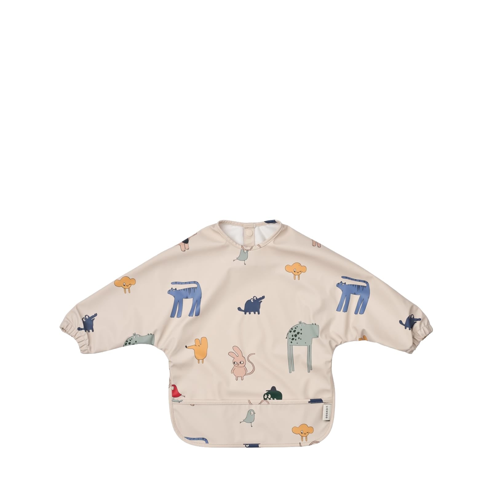 Merle Printed Cape Bib - Imagine Sandy