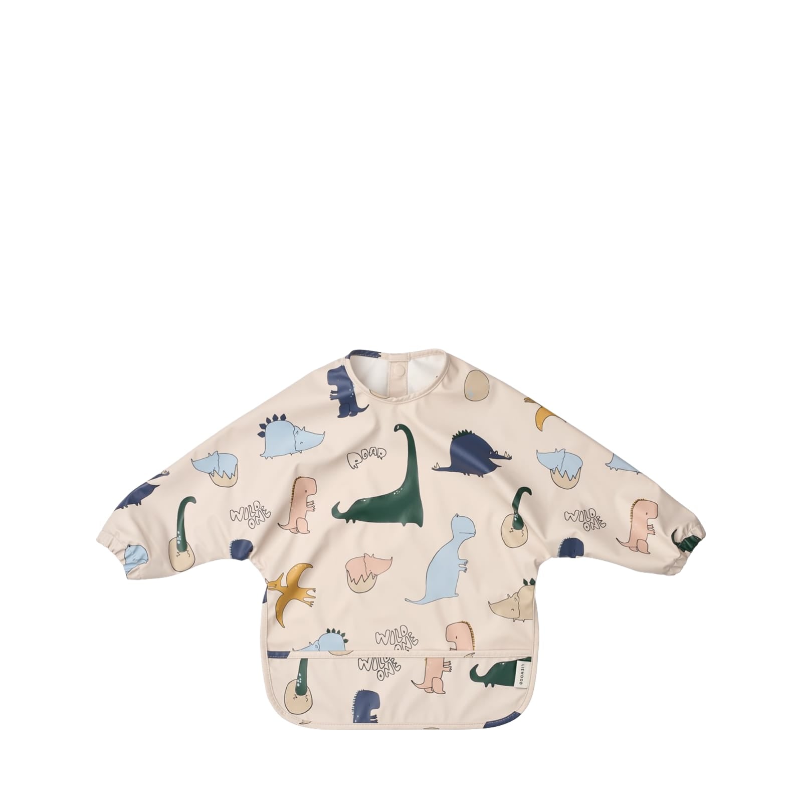 Merle Printed Cape Bib - Dino Roar Sandy