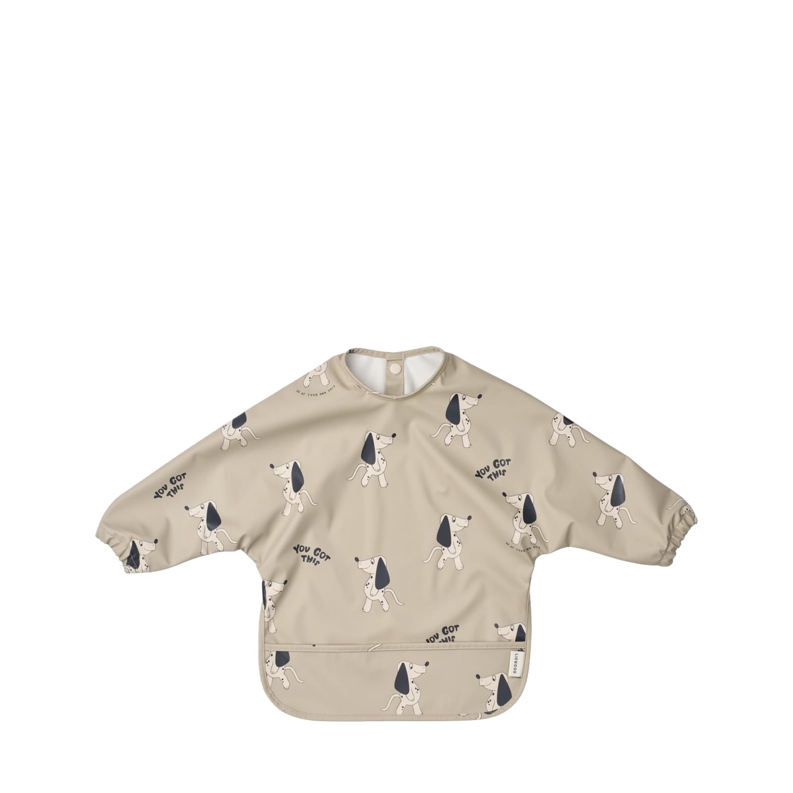 Merle Printed Cape Bib - Dakota Dog Mist